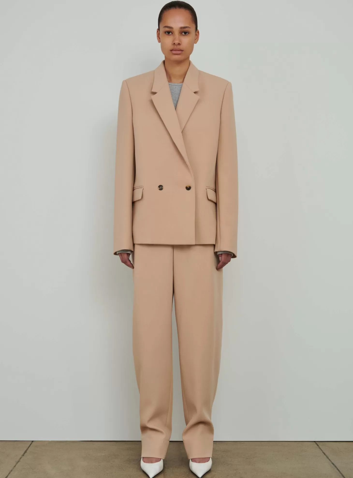 Jackets | Matching Sets<WARDROBE.NYC HB BLAZER Biscuit