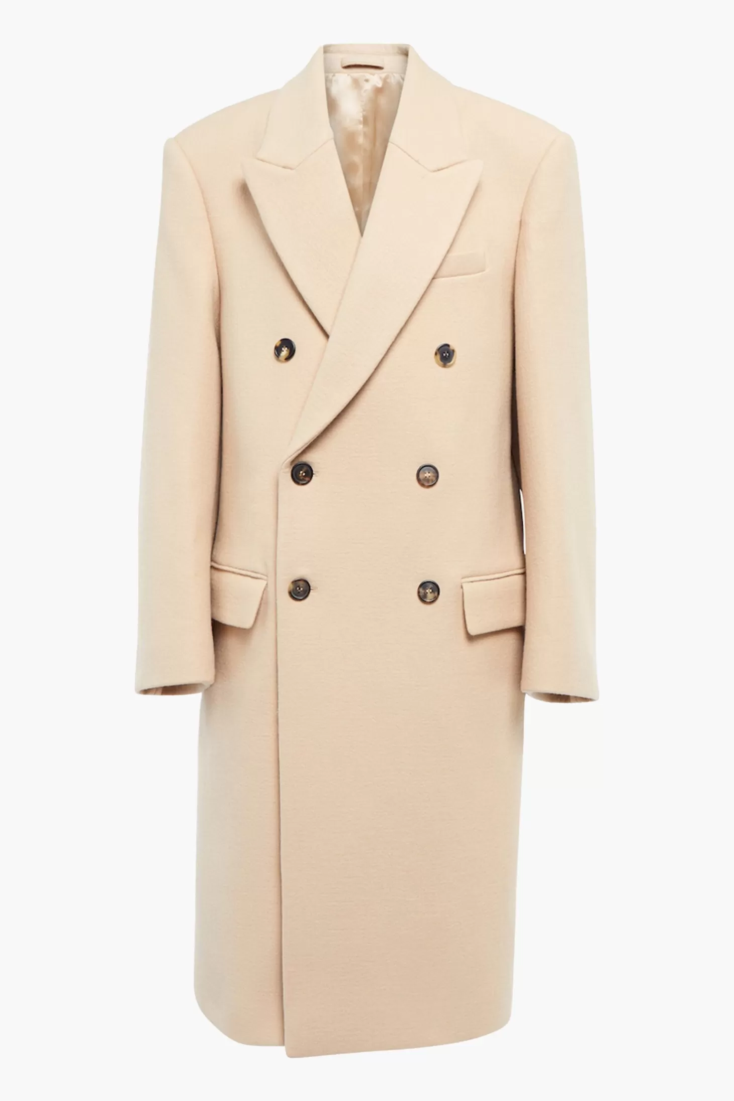 Coats<WARDROBE.NYC HB COAT Biscuit