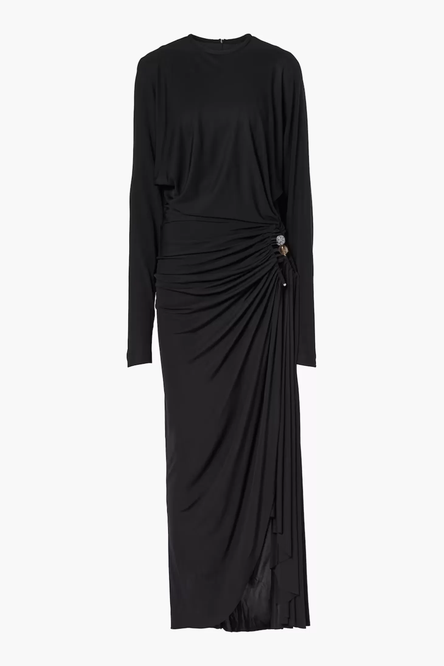 Dresses<CHRISTOPHER ESBER HELIX CRYSTAL STONE L/S DRESS Black