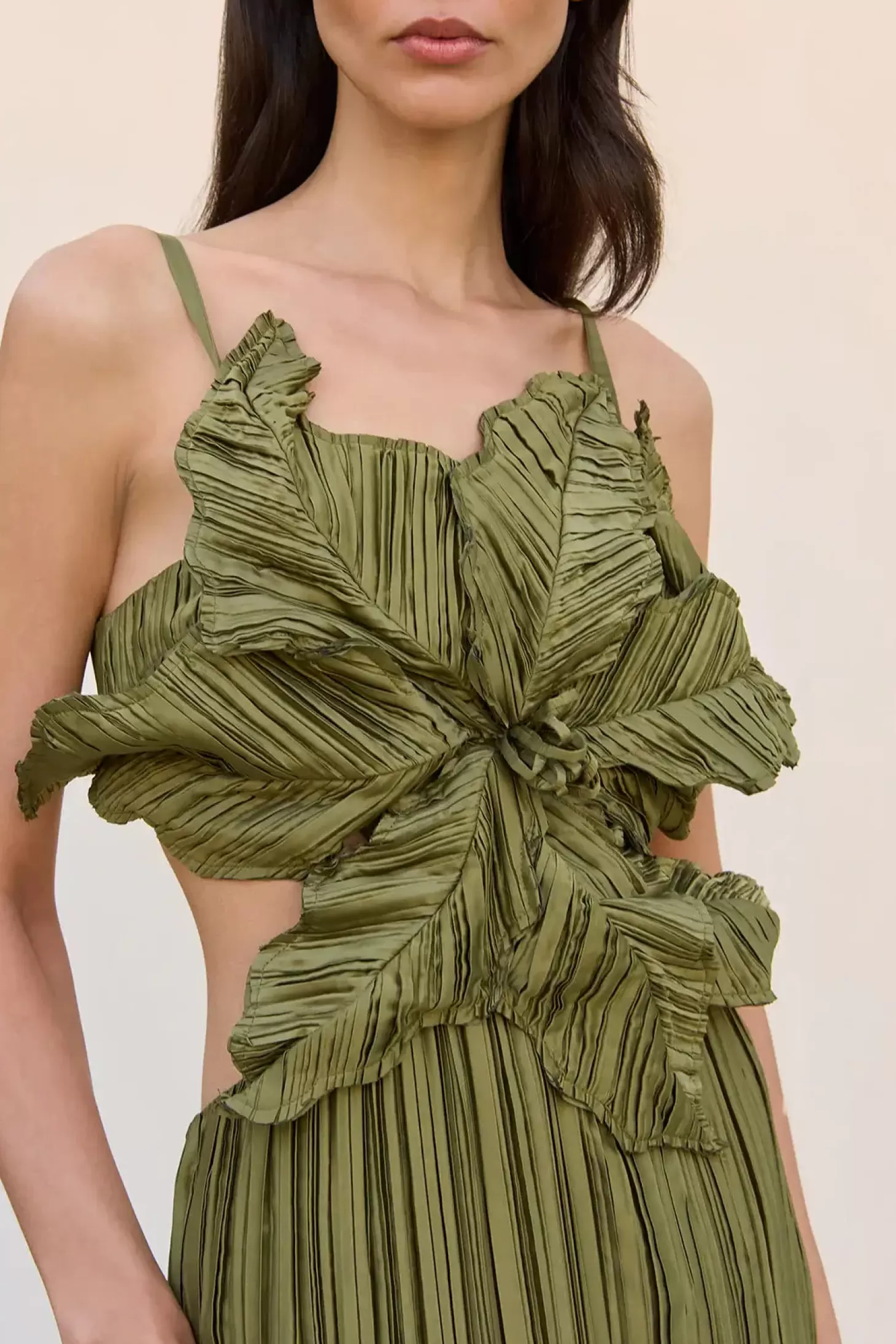 Dresses<CULT GAIA HESTRA GOWN Cedar