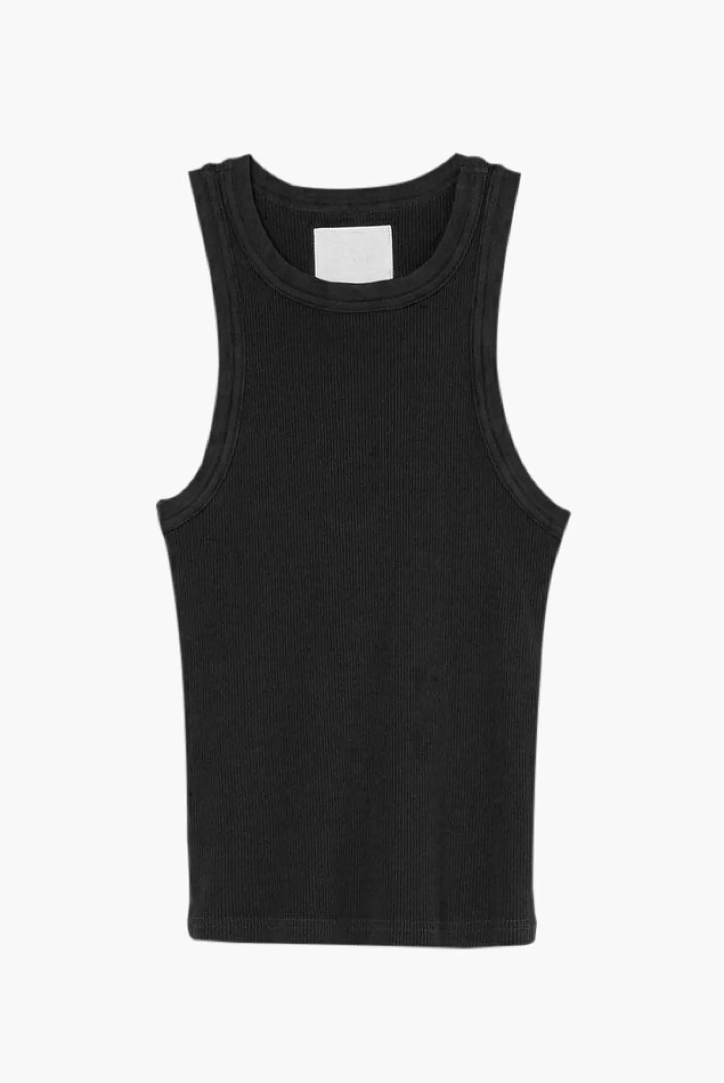 Tops<CITIZENS OF HUMANITY ISABEL RIB TANK Black