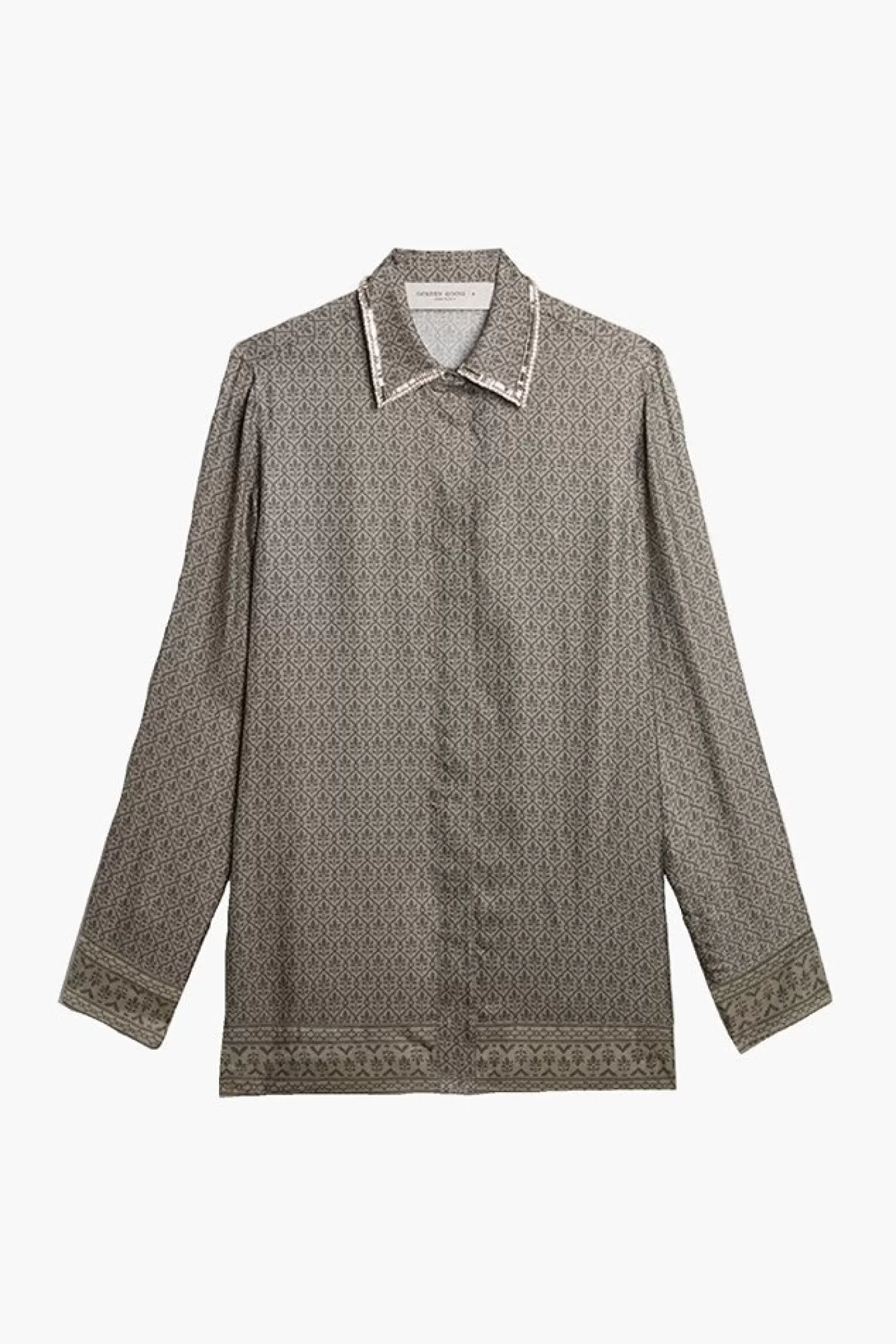 Tops | Matching Sets<GOLDEN GOOSE JOURNEY W'S SHIRT PAJAMAS TWILL ALLOVER PRINT W EMBROIDERY MoonMist