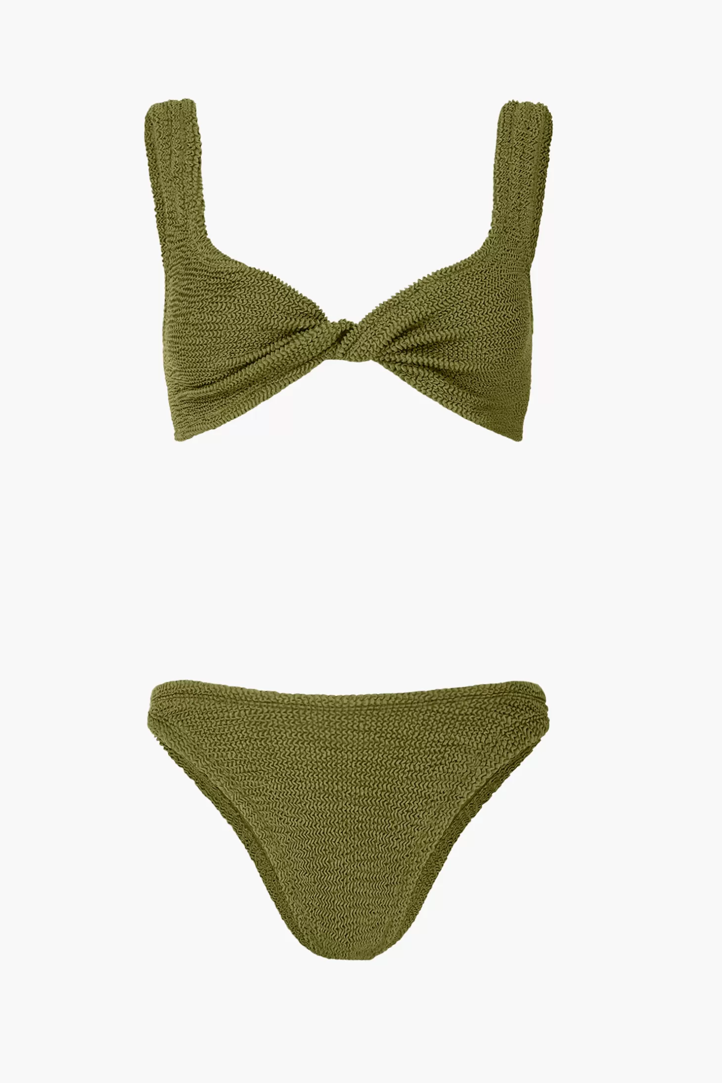 Swimwear<HUNZA G JUNO BIKINI MetallicMoss