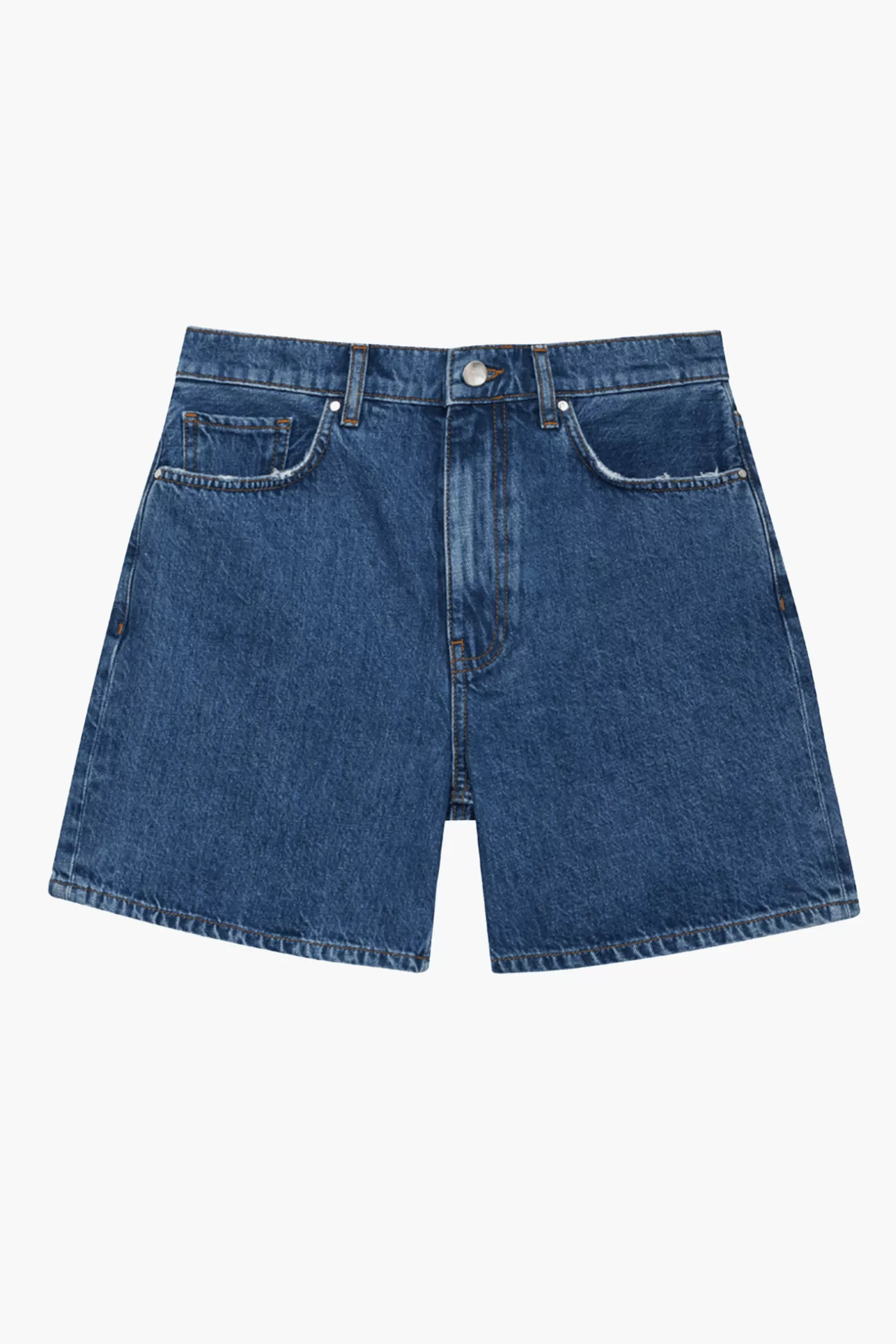 Denim | Shorts<ANINE BING KAT SHORT Vintageblue