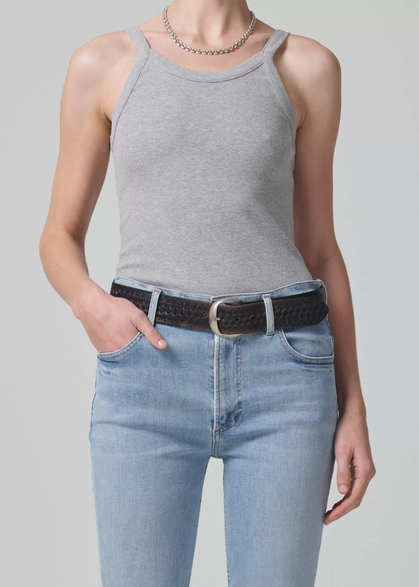 Tops<CITIZENS OF HUMANITY KATIA TANK HeatherGrey