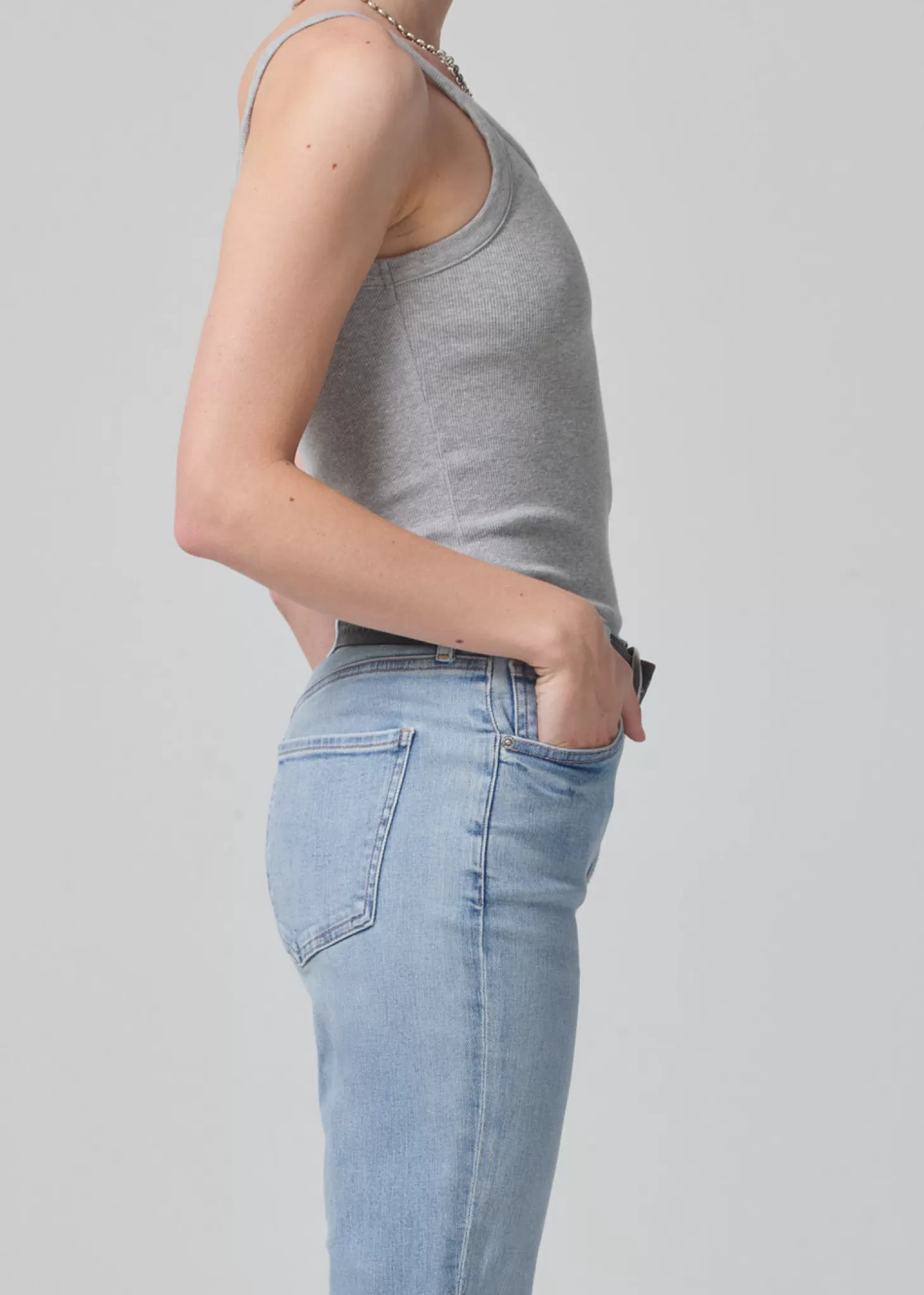 Tops<CITIZENS OF HUMANITY KATIA TANK HeatherGrey