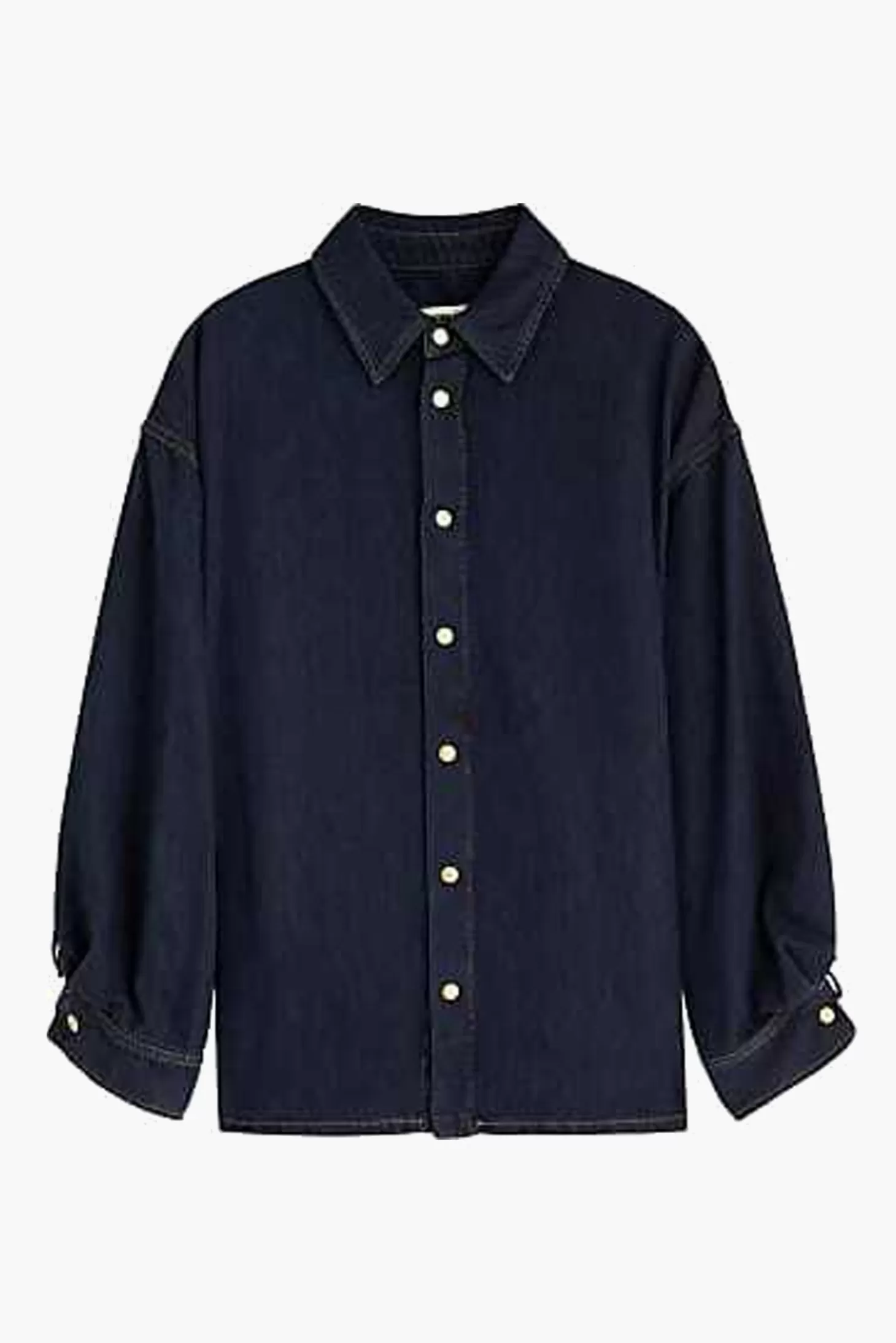 Tops<DARKPARK KEANU - TENCEL ROUCHE SHIRT