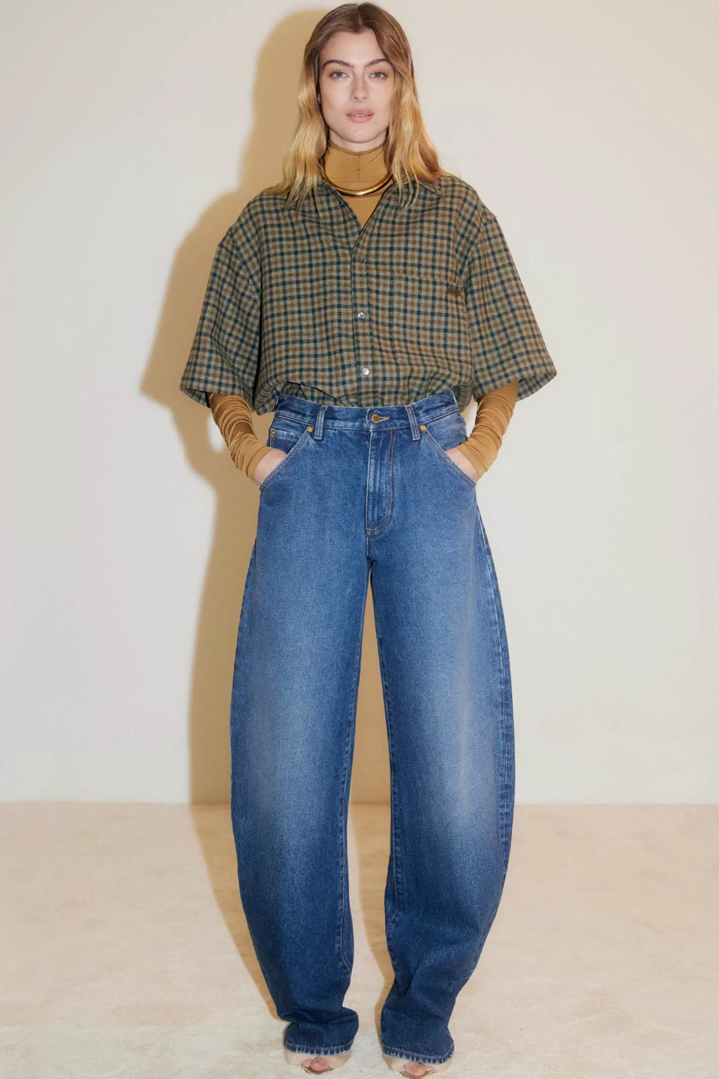 Denim<DARKPARK KHRIS - BARREL LEG DENIM