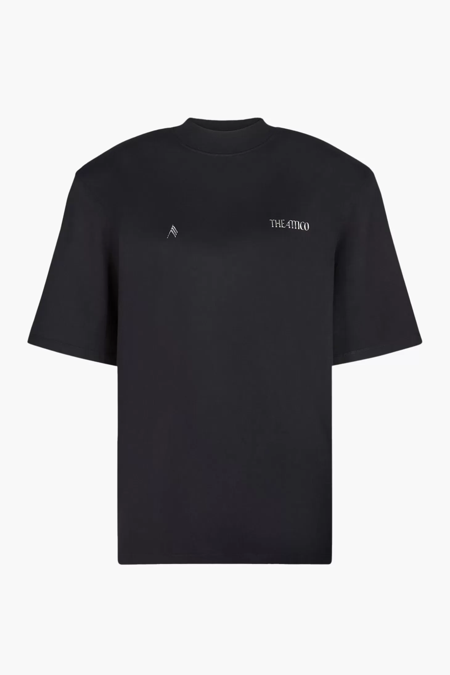Tops<THE ATTICO KILIE T-SHIRT Black