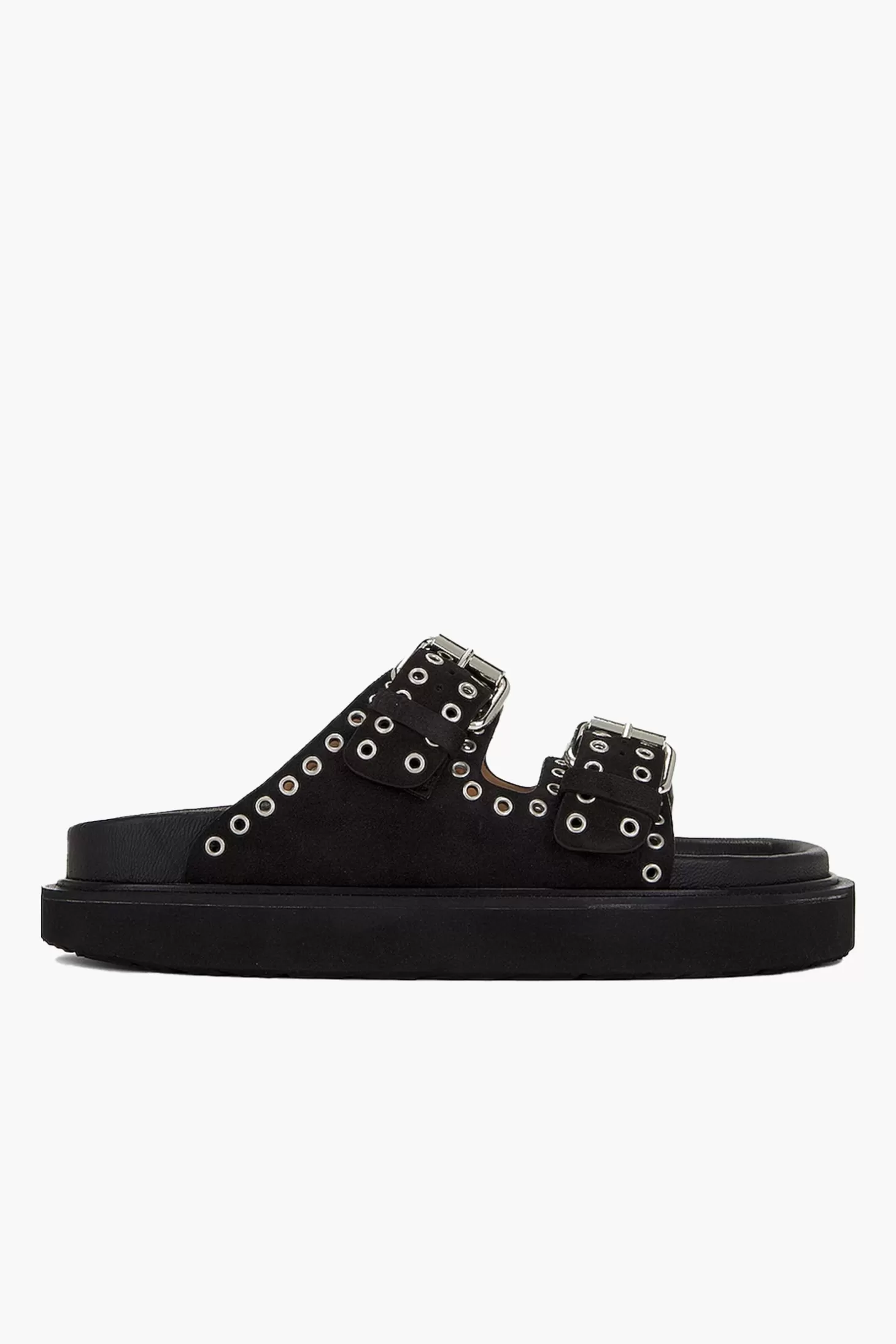 Flats | Sandals<ISABEL MARANT LENNYA SANDALS FadedBlack