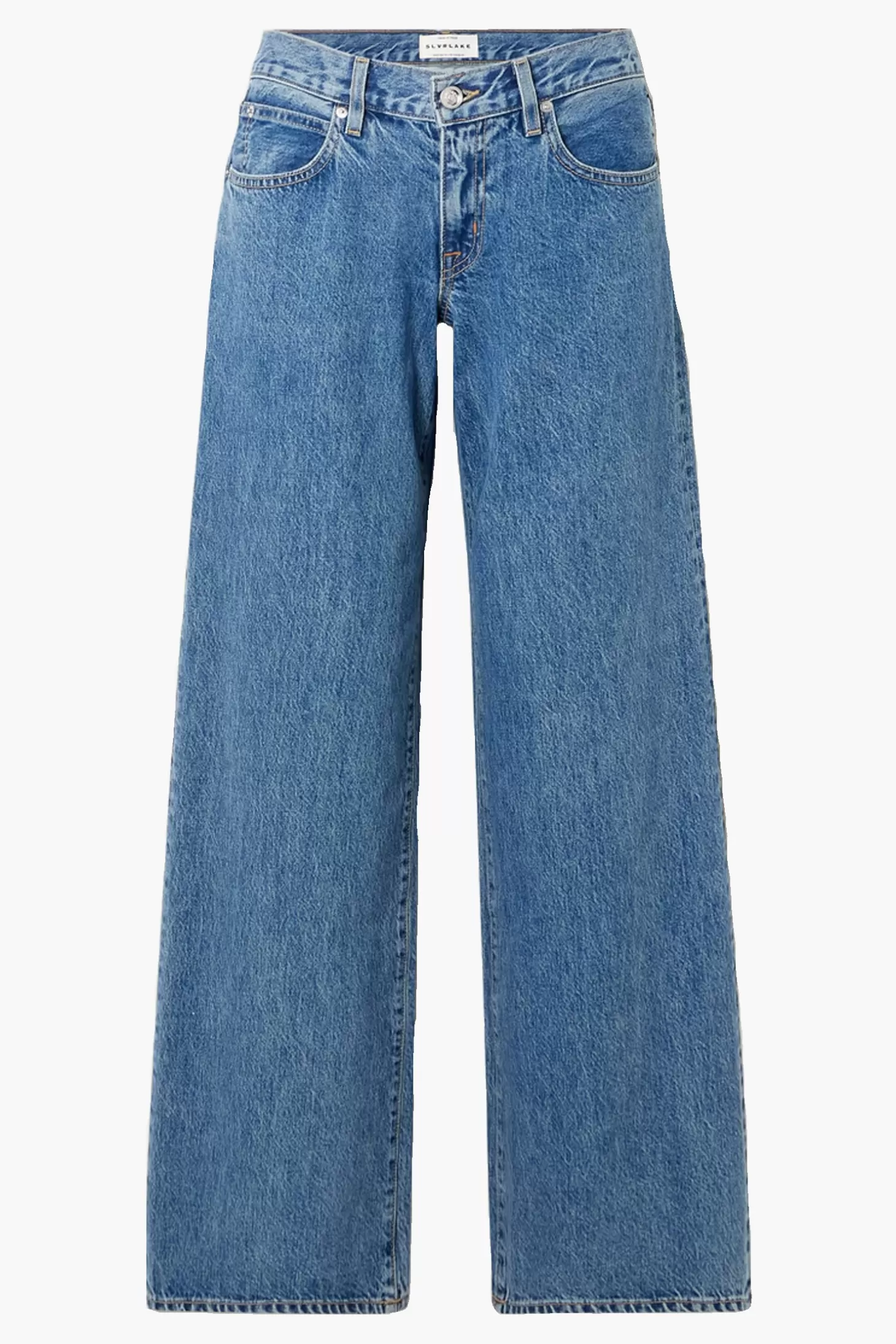 Denim<SLVRLAKE LEXI LOW RISE WIDE LEG