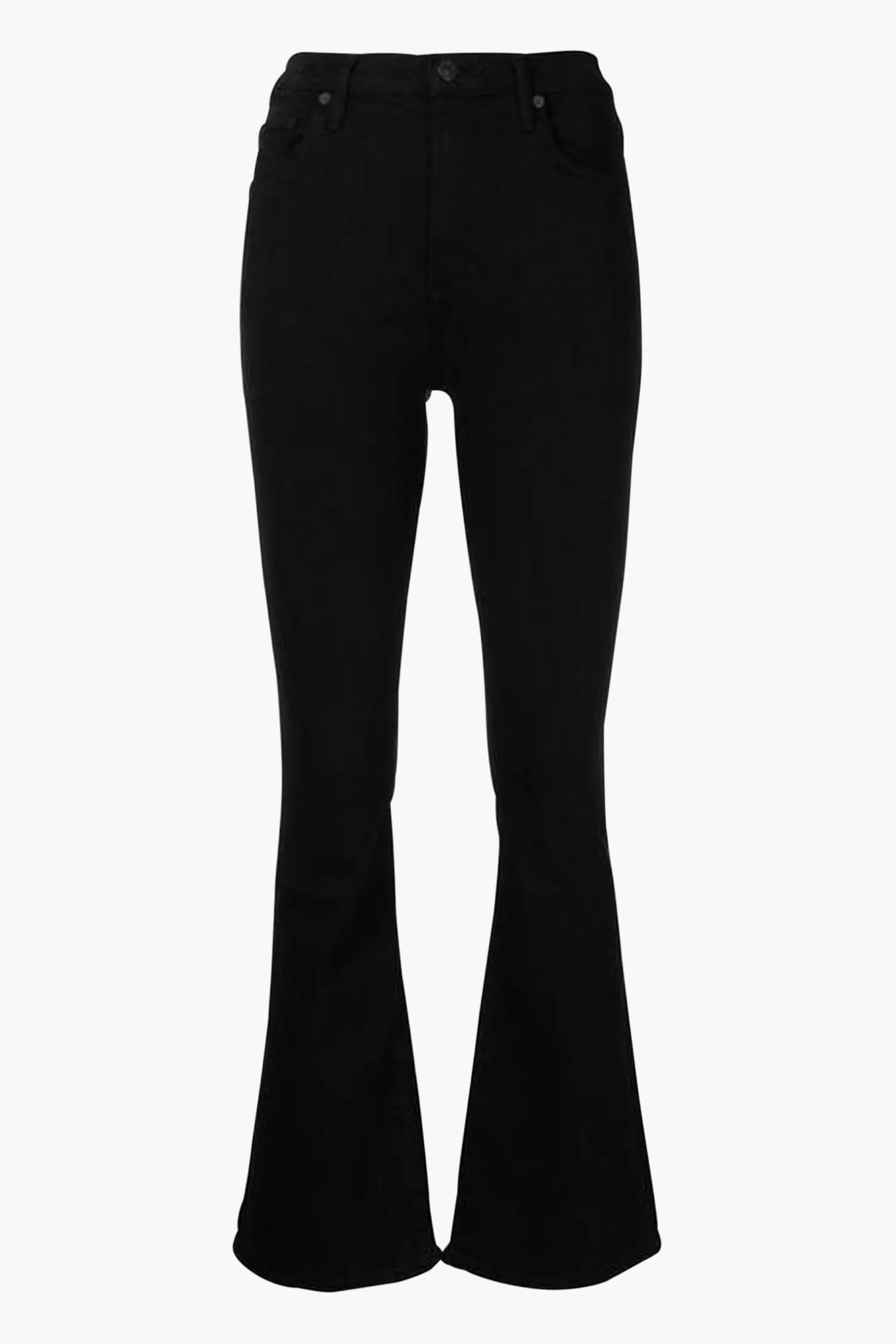 Denim<CITIZENS OF HUMANITY LILAH HIGH RISE BOOT CUT PlushBlack