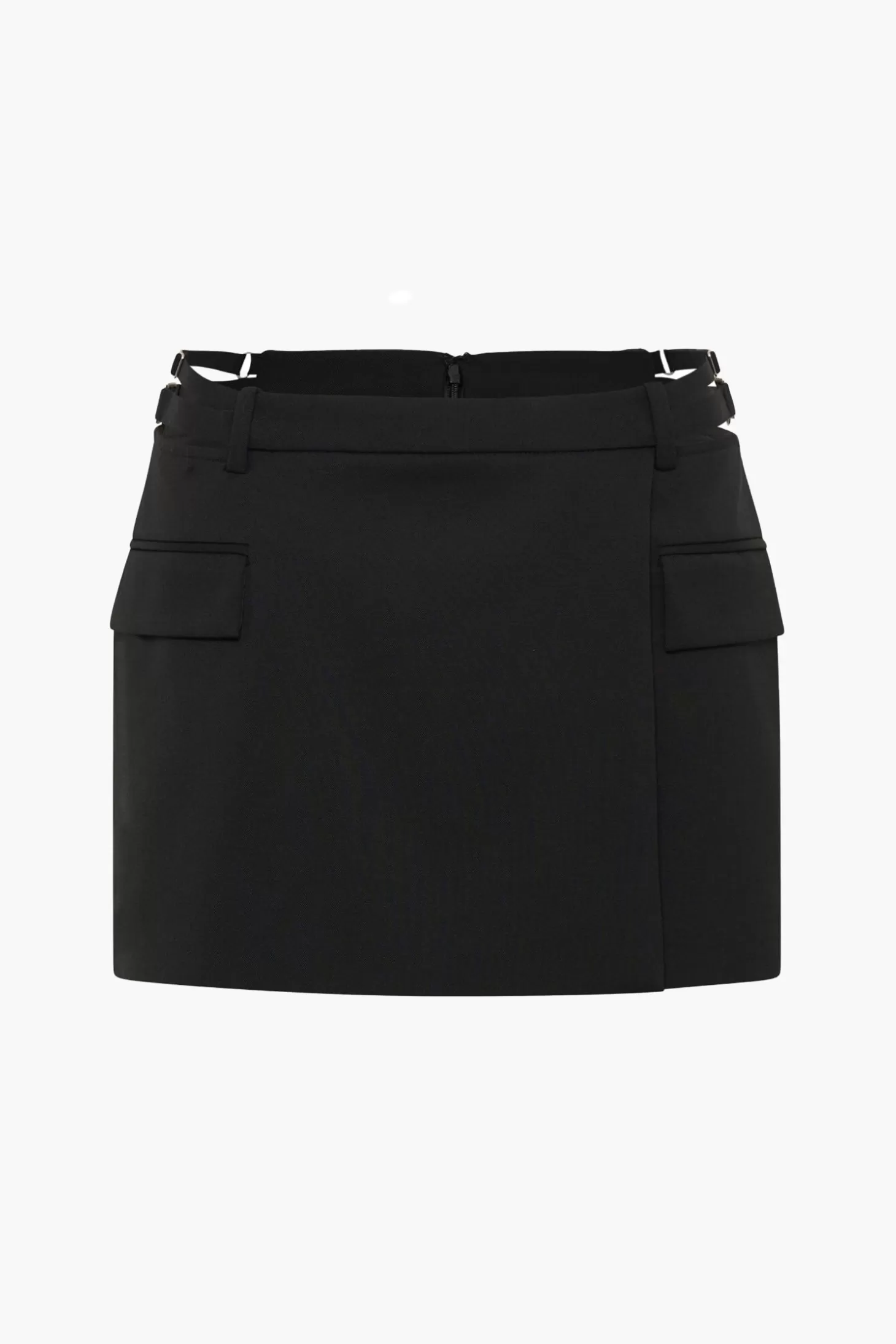 Skirts<DION LEE LINGERIE WOOL MINI SKIRT