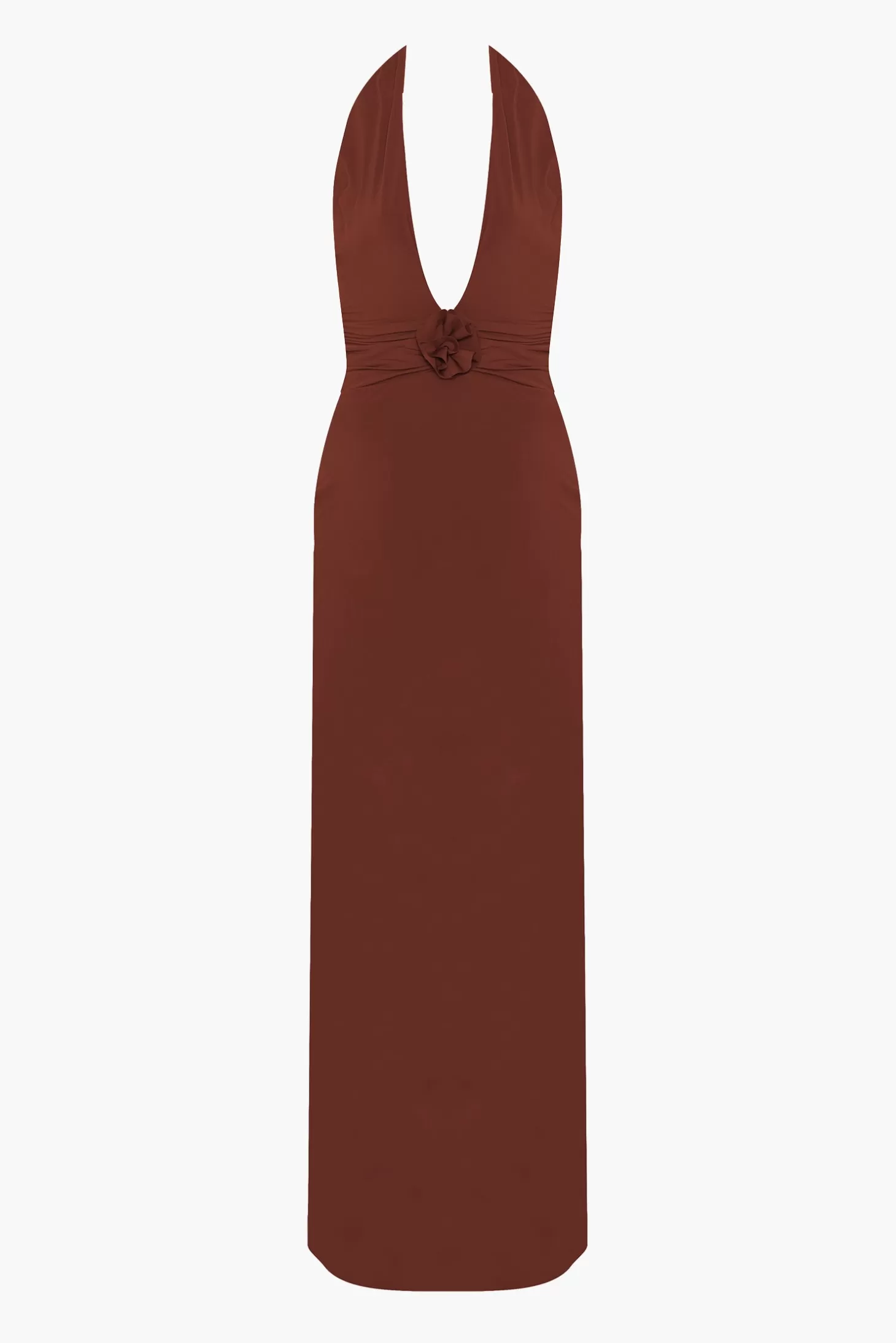 Dresses<MAYGEL CORONEL LIRIO DRESS Chestnut