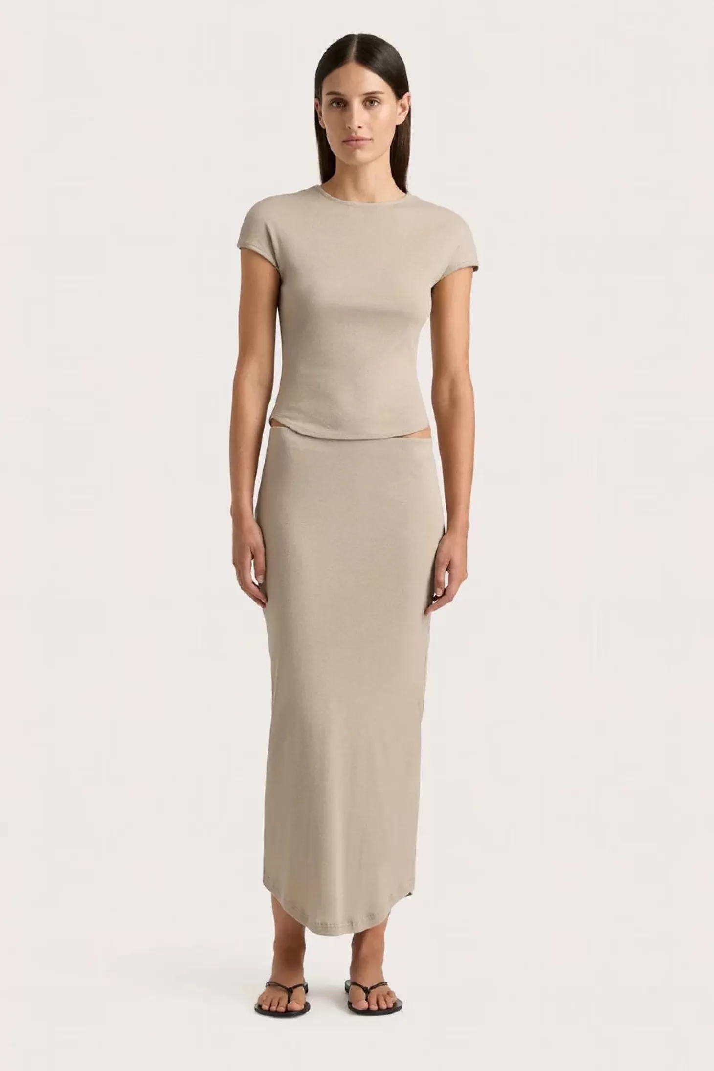 Skirts | Matching Sets<FAITHFULL THE BRAND LOIRE SKIRT Taupe