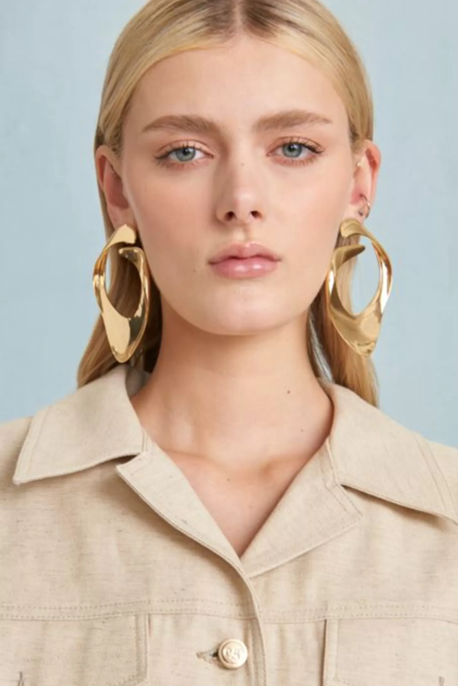 Jewellery<CULT GAIA LOLA EARRING ShinyBrass