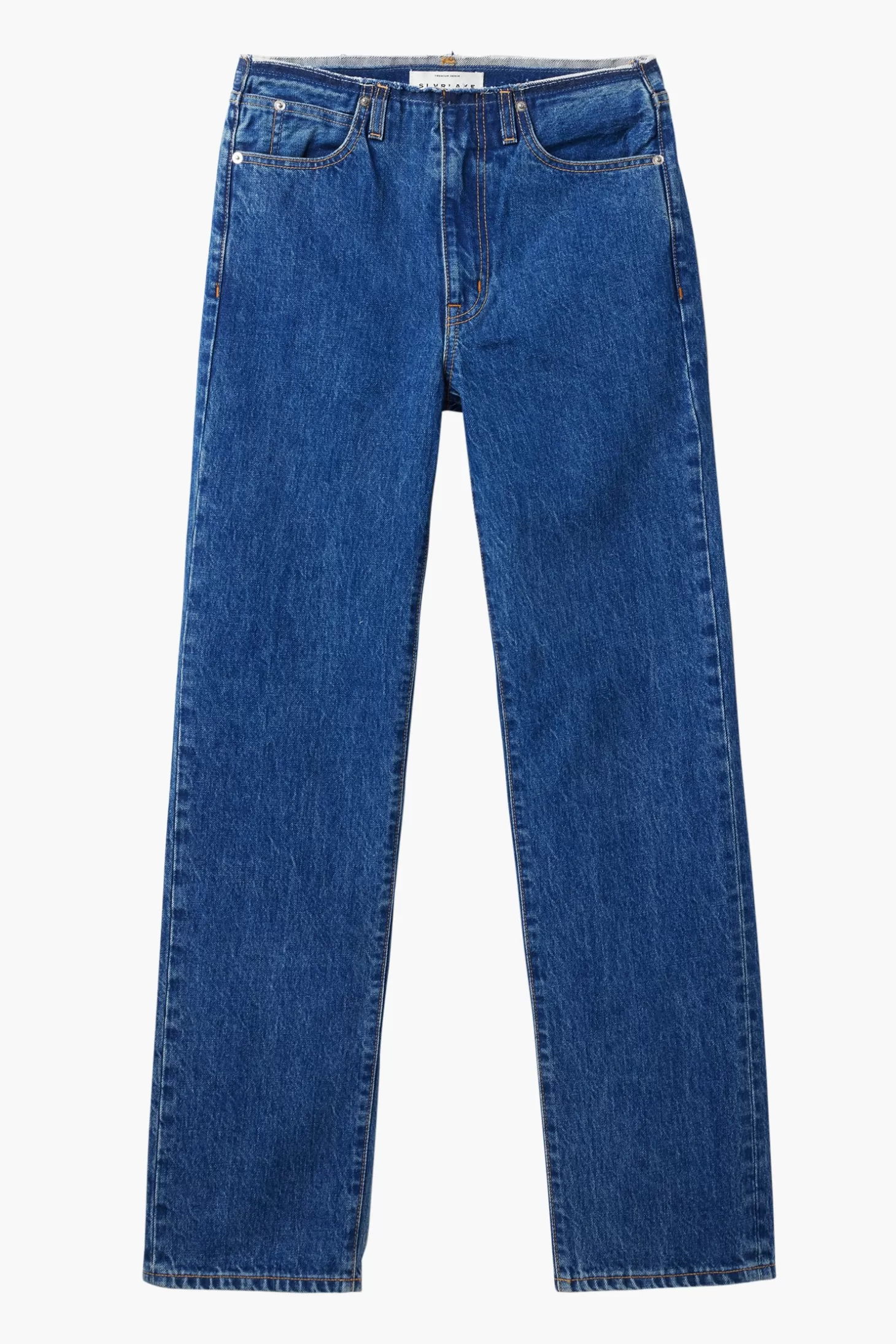 Denim<SLVRLAKE LONDON NO WAISTBAND JEAN
