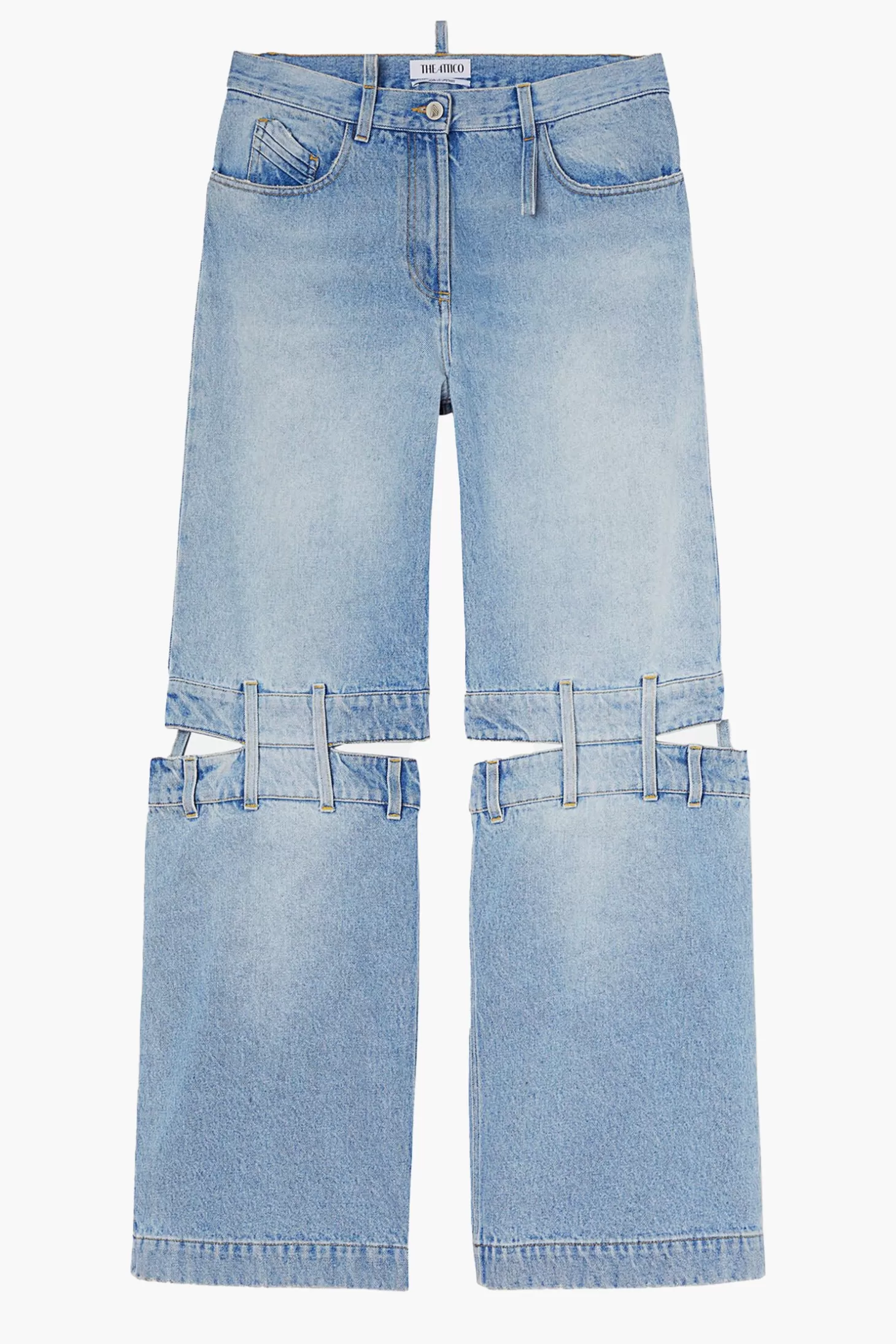 Denim | Pants<THE ATTICO LONG PANTS SkyBlue