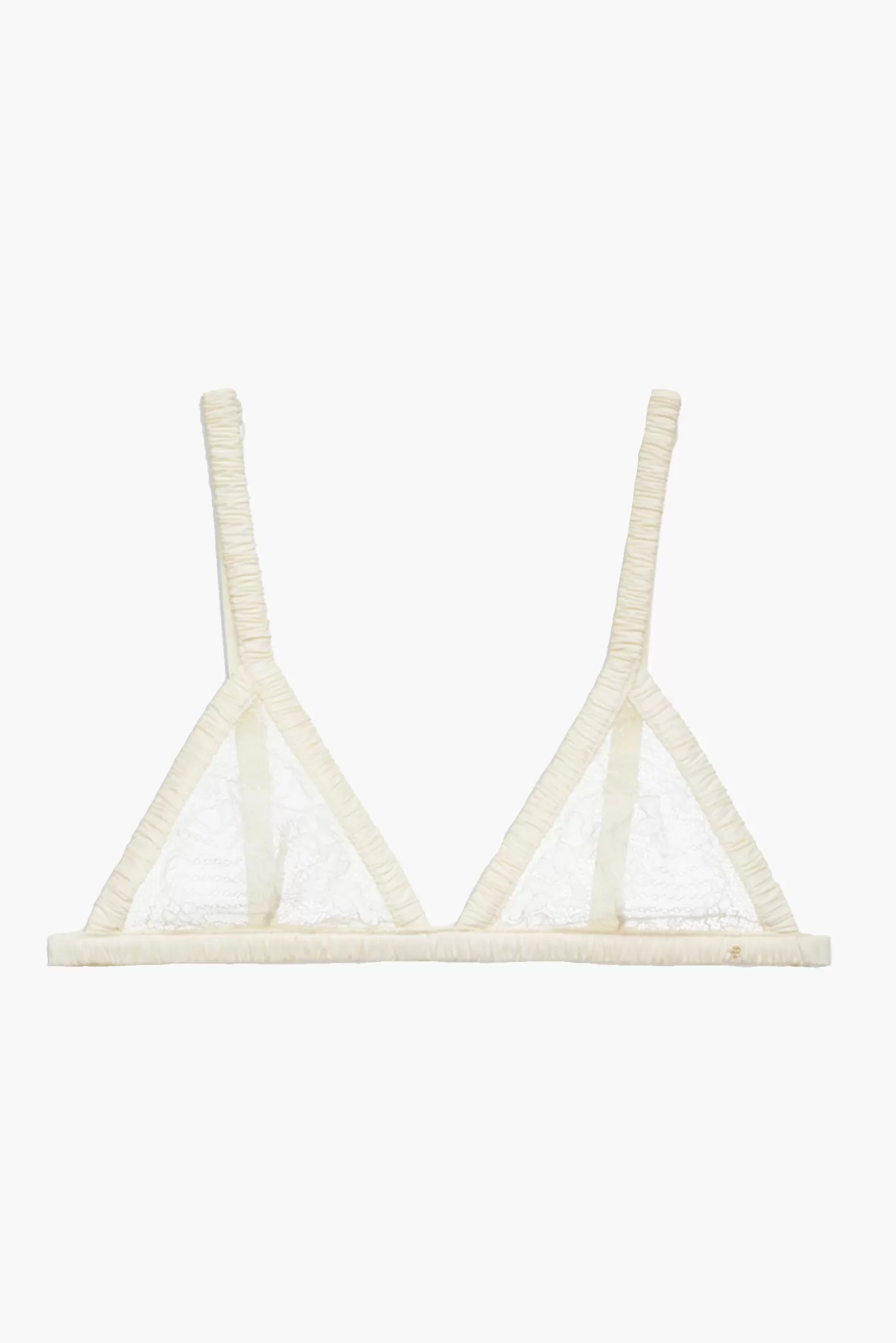 Intimates<ANINE BING LOREL BRA Ivory