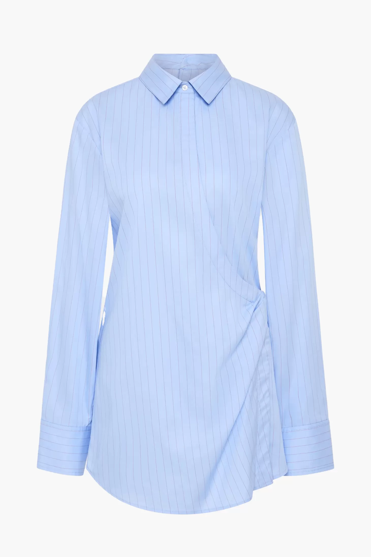 Dresses<SIR LORI SHIRT DRESS SkyBlue