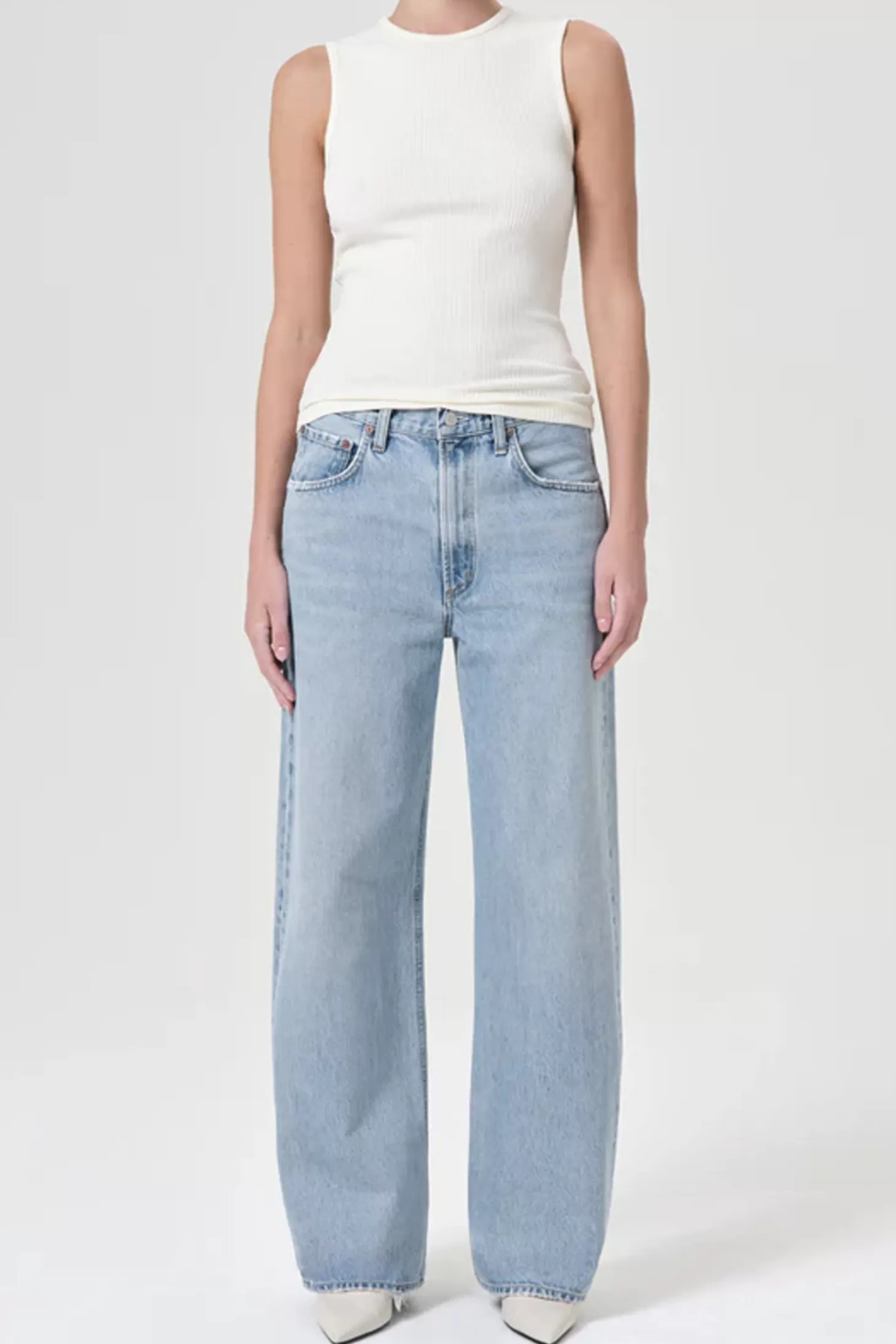 Denim<AGOLDE LOW CURVE JEAN