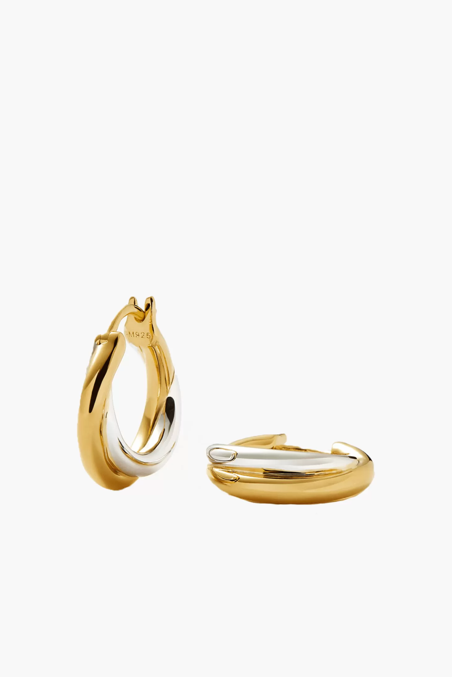 Jewellery<MISSOMA LUCY WILLIAMS CHUNKY ENTWINE MINI HOOP EARRINGS