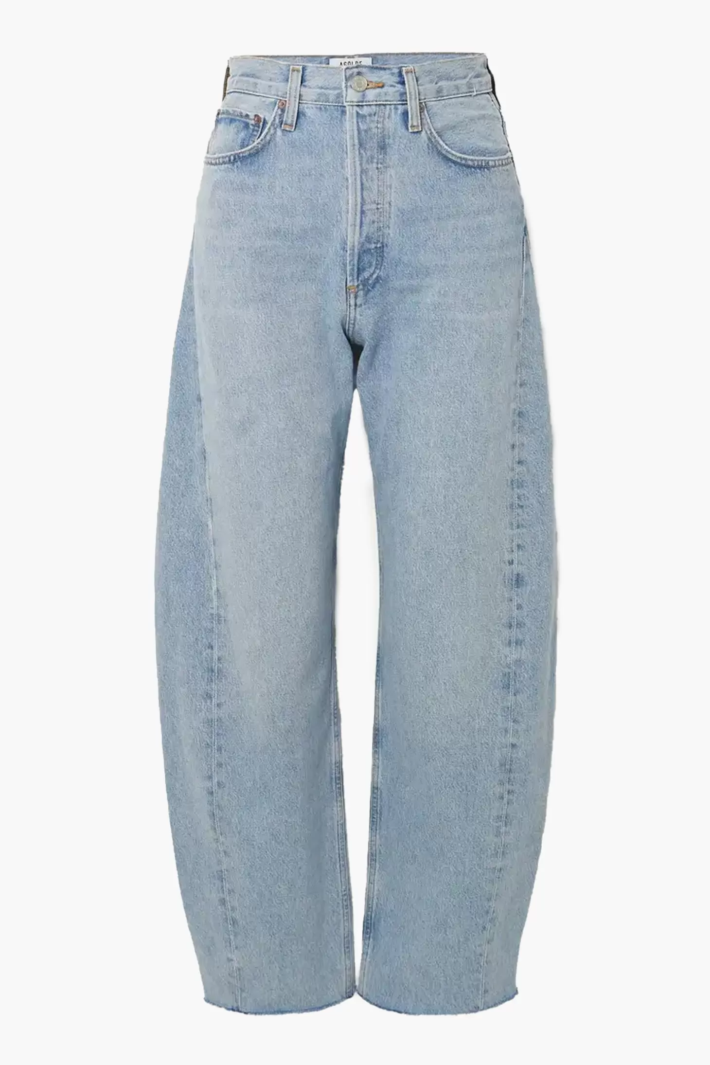 Denim<AGOLDE LUNA HIGH RISE PIECED JEAN