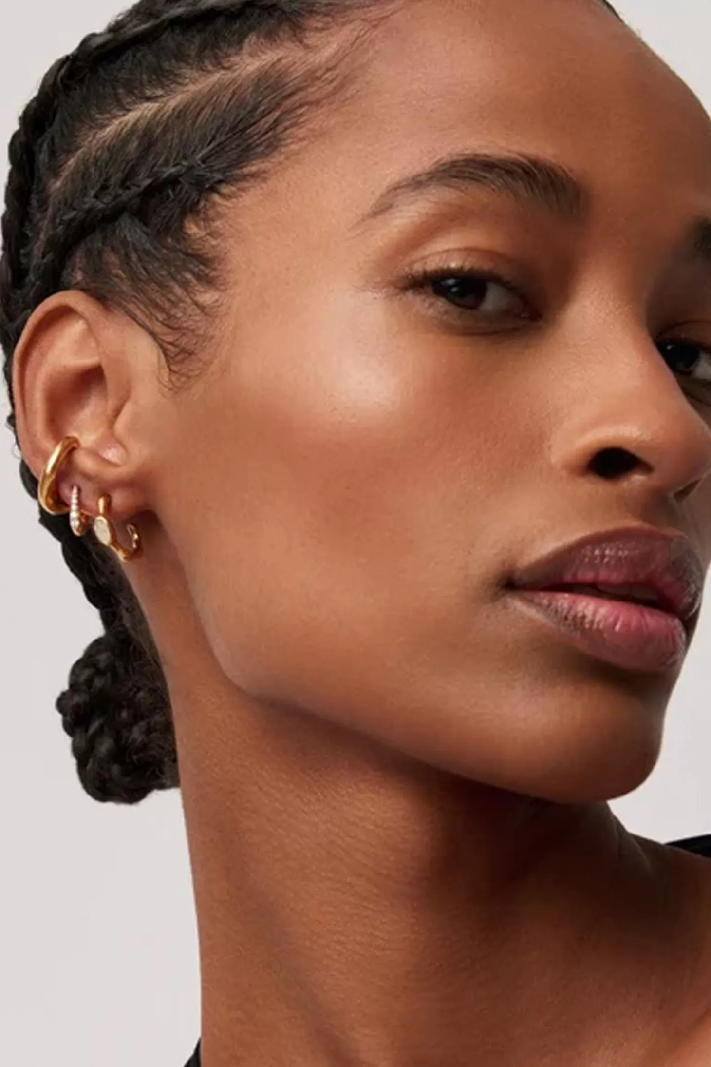 Jewellery<MISSOMA MAGMA GEMSTONE SMALL HOOP EARRINGS