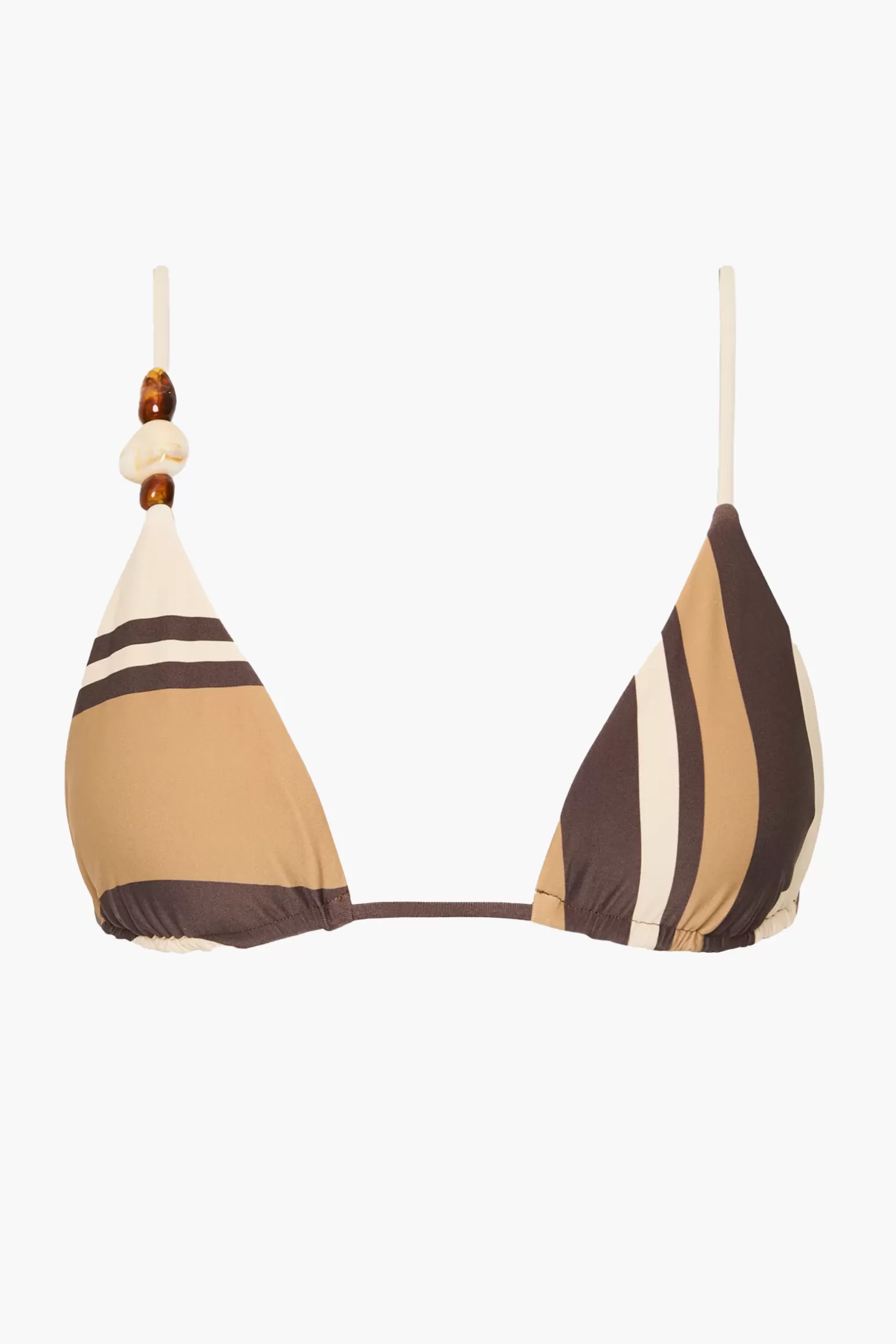 Matching Sets | Swimwear<SIR MAHOGANY STRING TRIANGLE TOP CantinaStripePrint