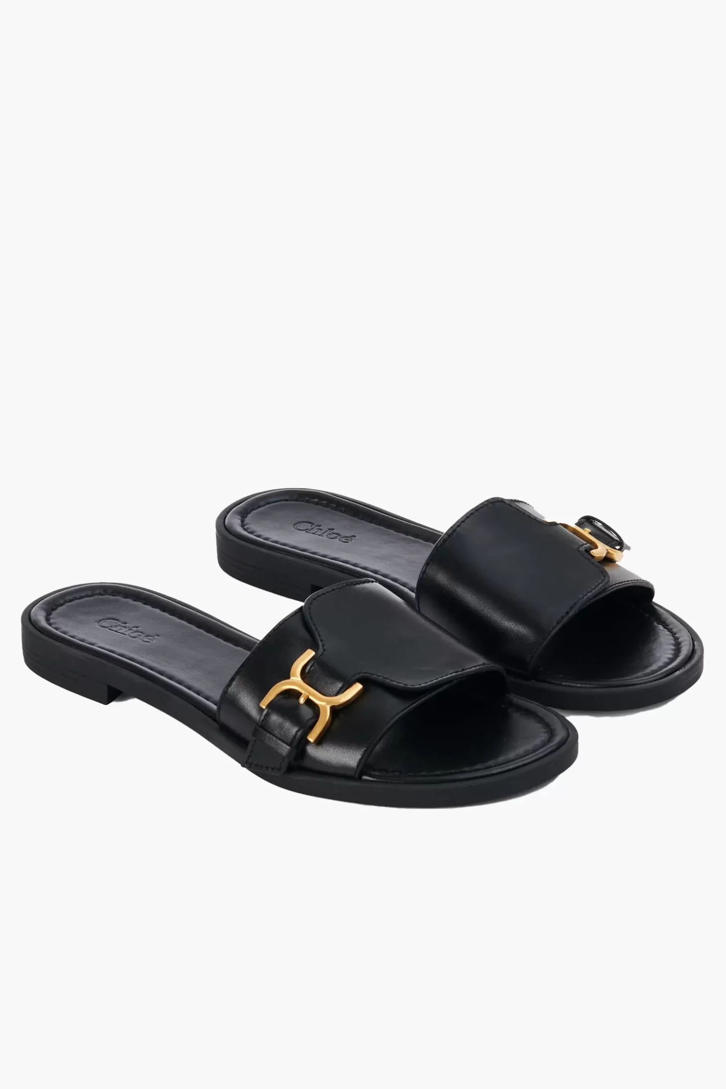 Flats | Sandals<CHLOÉ MARCIE SLIDE Black