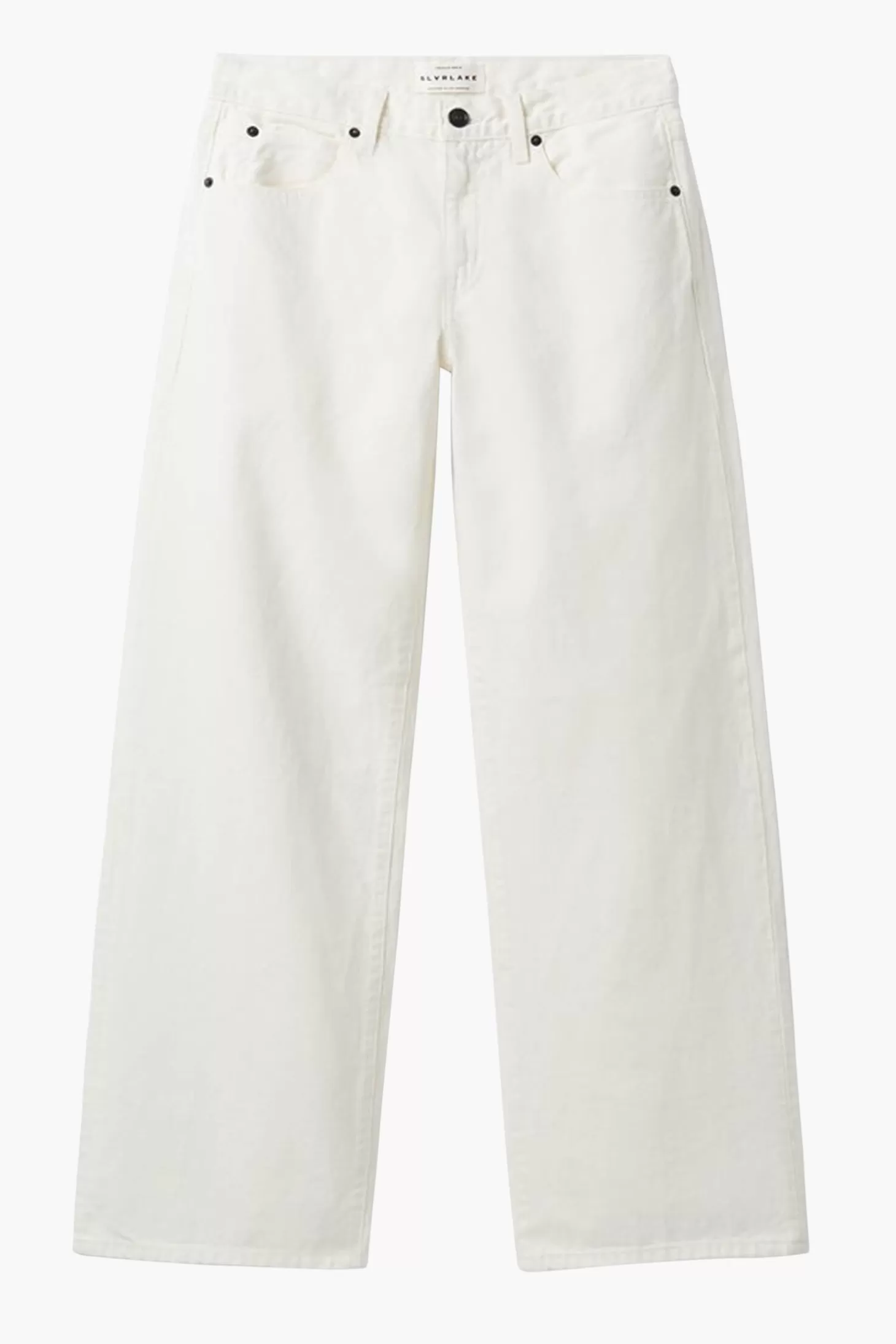 Denim<SLVRLAKE MICA LOW RISE WIDE LEG JEAN