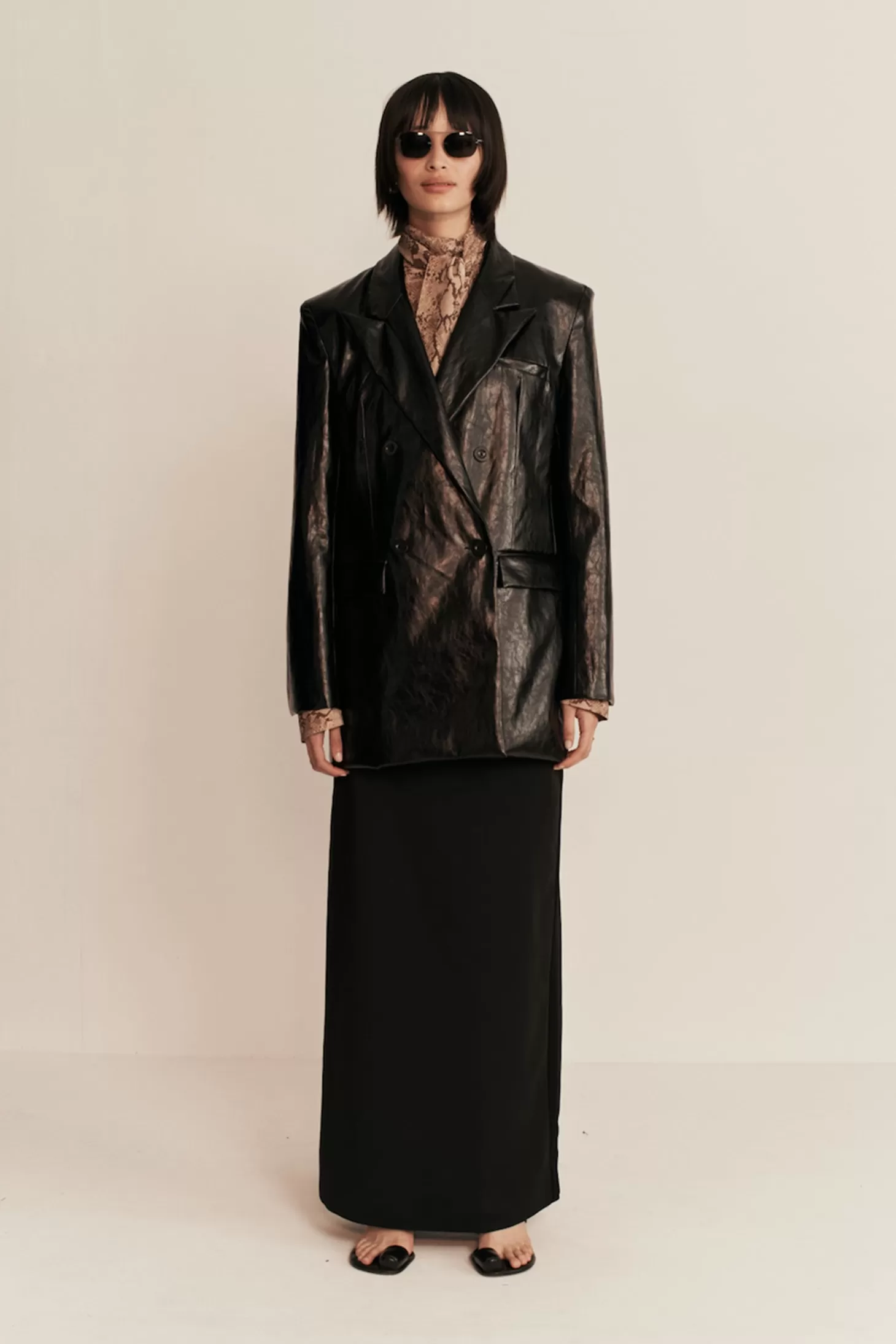 Jackets | Matching Sets<ESSE MILOS DOUBLE BLAZER Black