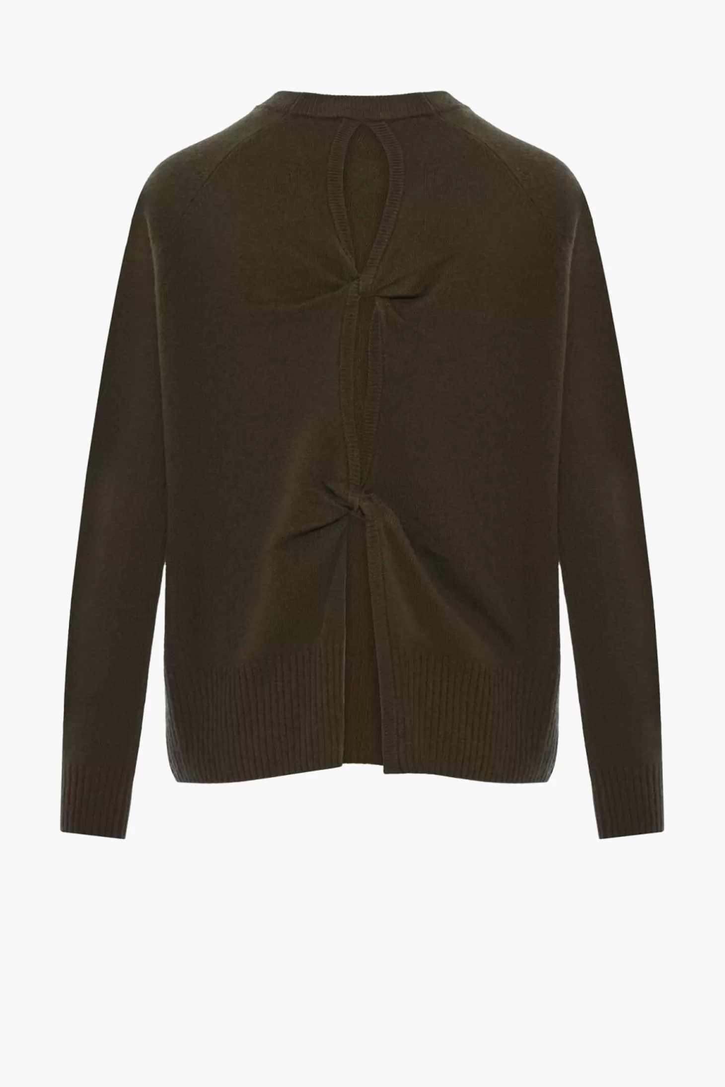 Knitwear<CHRISTOPHER ESBER MONUMENT OPEN TWIST SWEATER Khaki