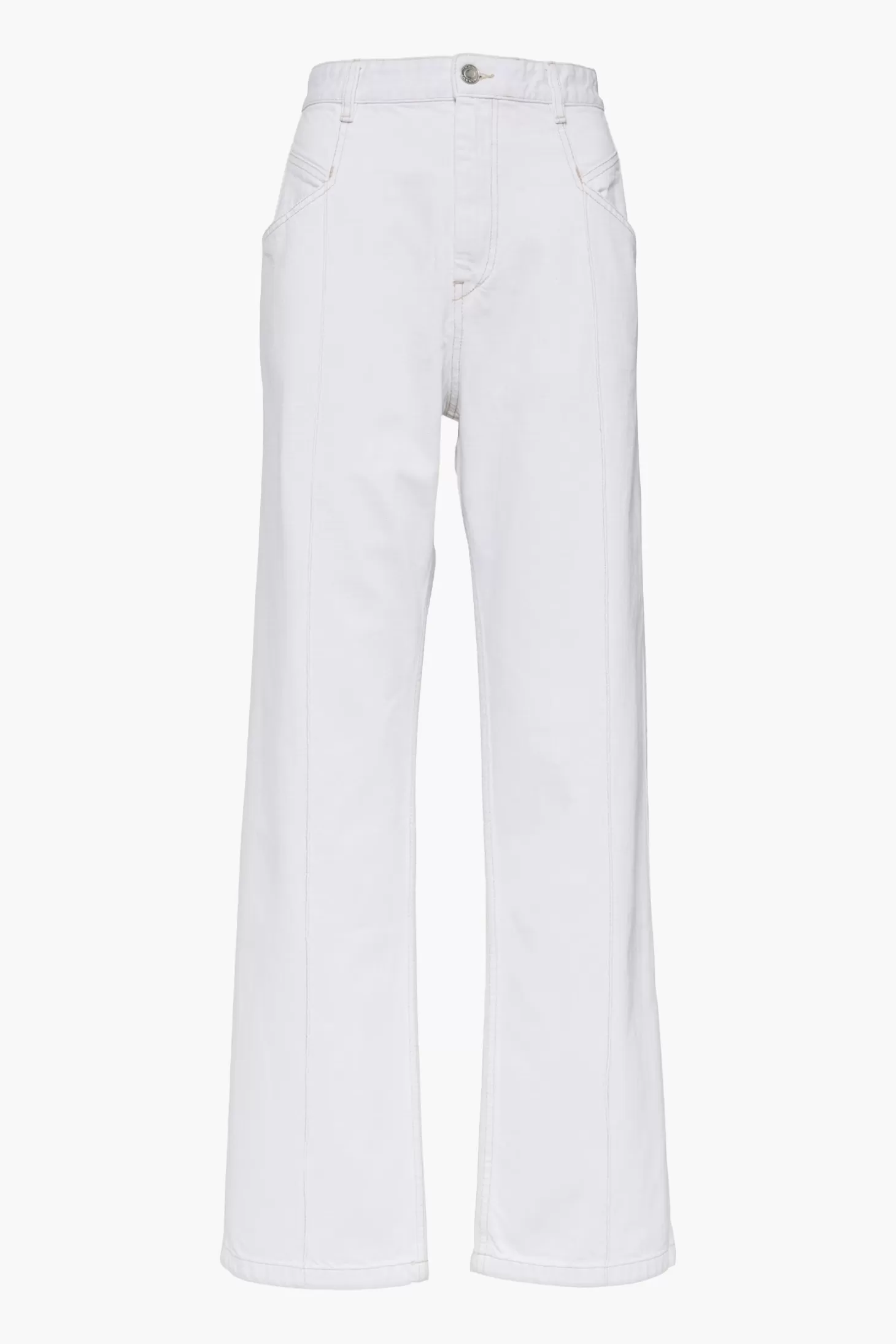 Denim | Pants<Isabel Marant Étoile NADEGE PANTS White