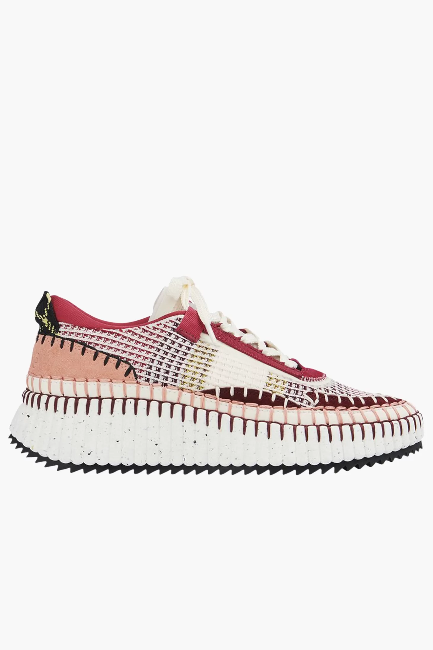 Sneakers<CHLOÉ NAMA SNEAKER DarkRuby