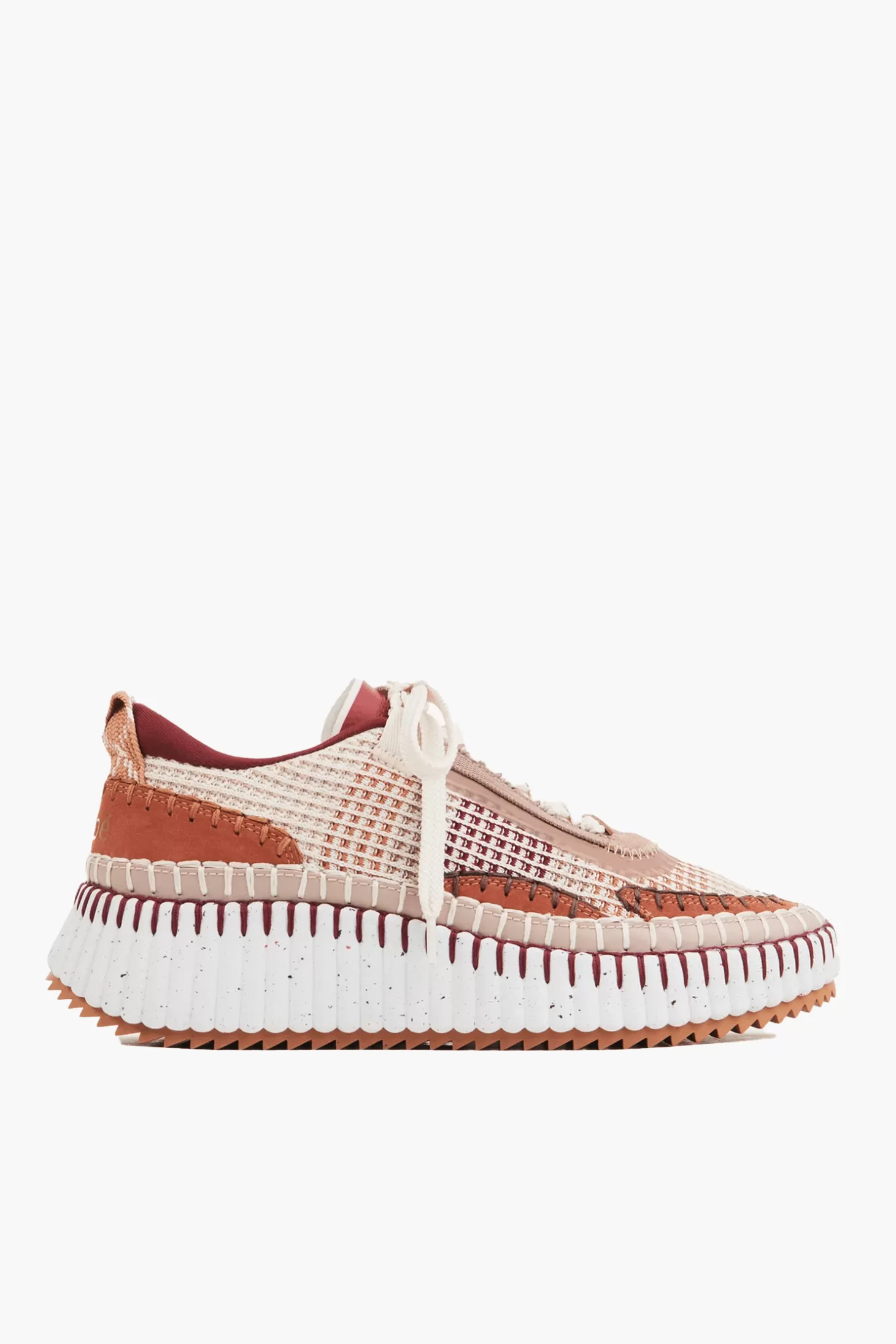 Sneakers<CHLOÉ NAMA SNEAKER DarkTan