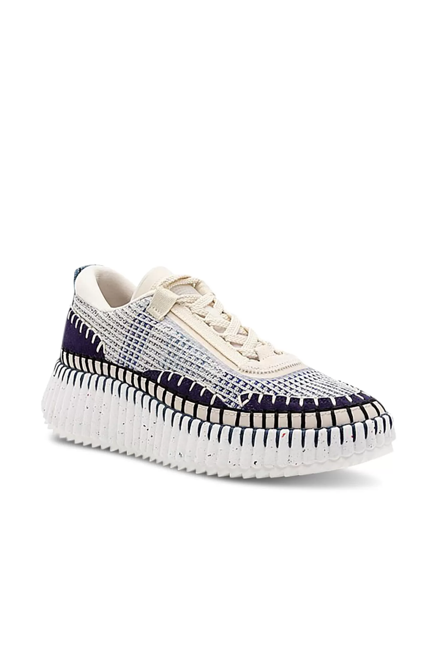 Sneakers<CHLOÉ NAMA SNEAKER CosmicBlue