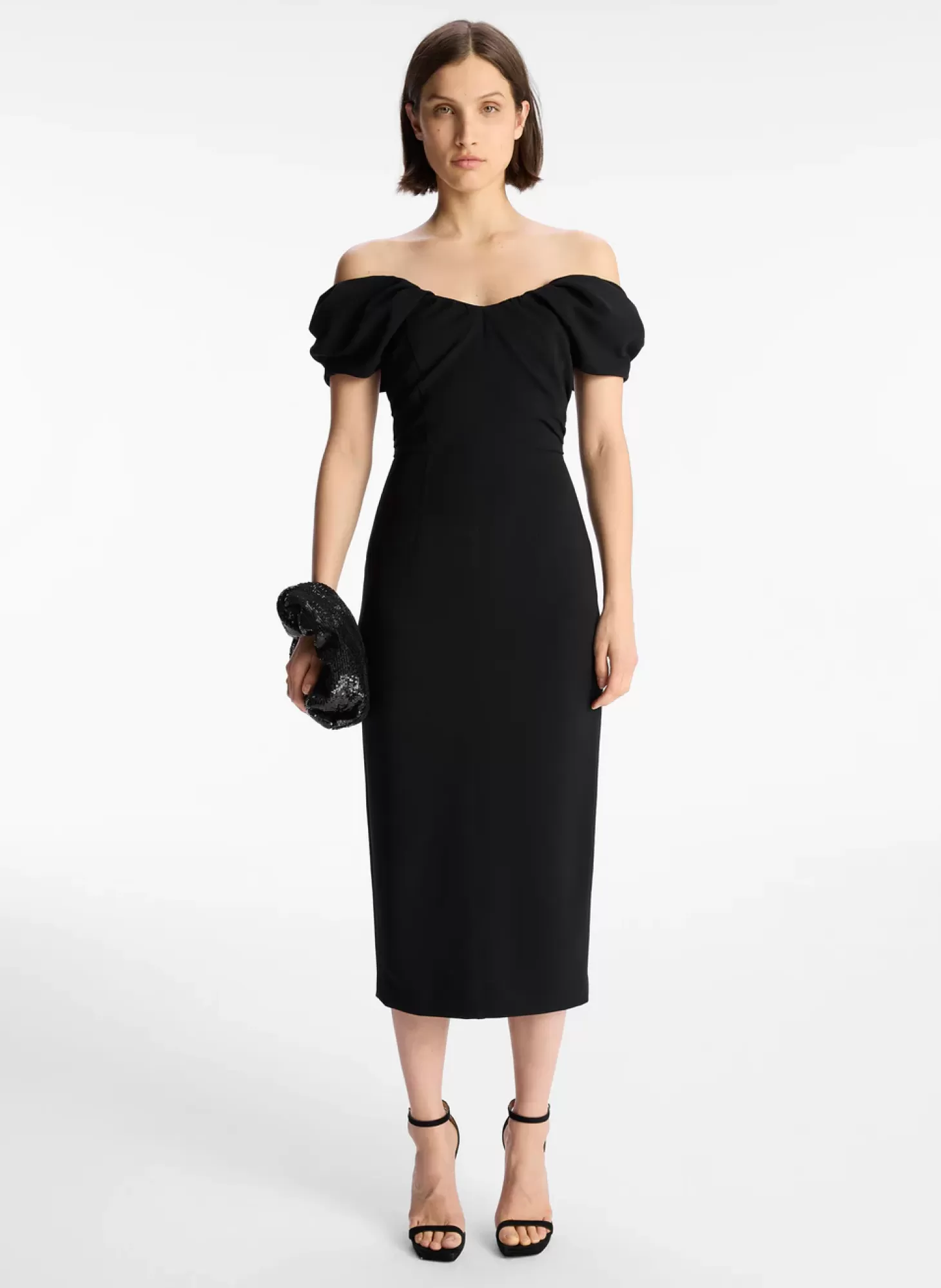 Dresses<A.L.C NORA DRESS Black