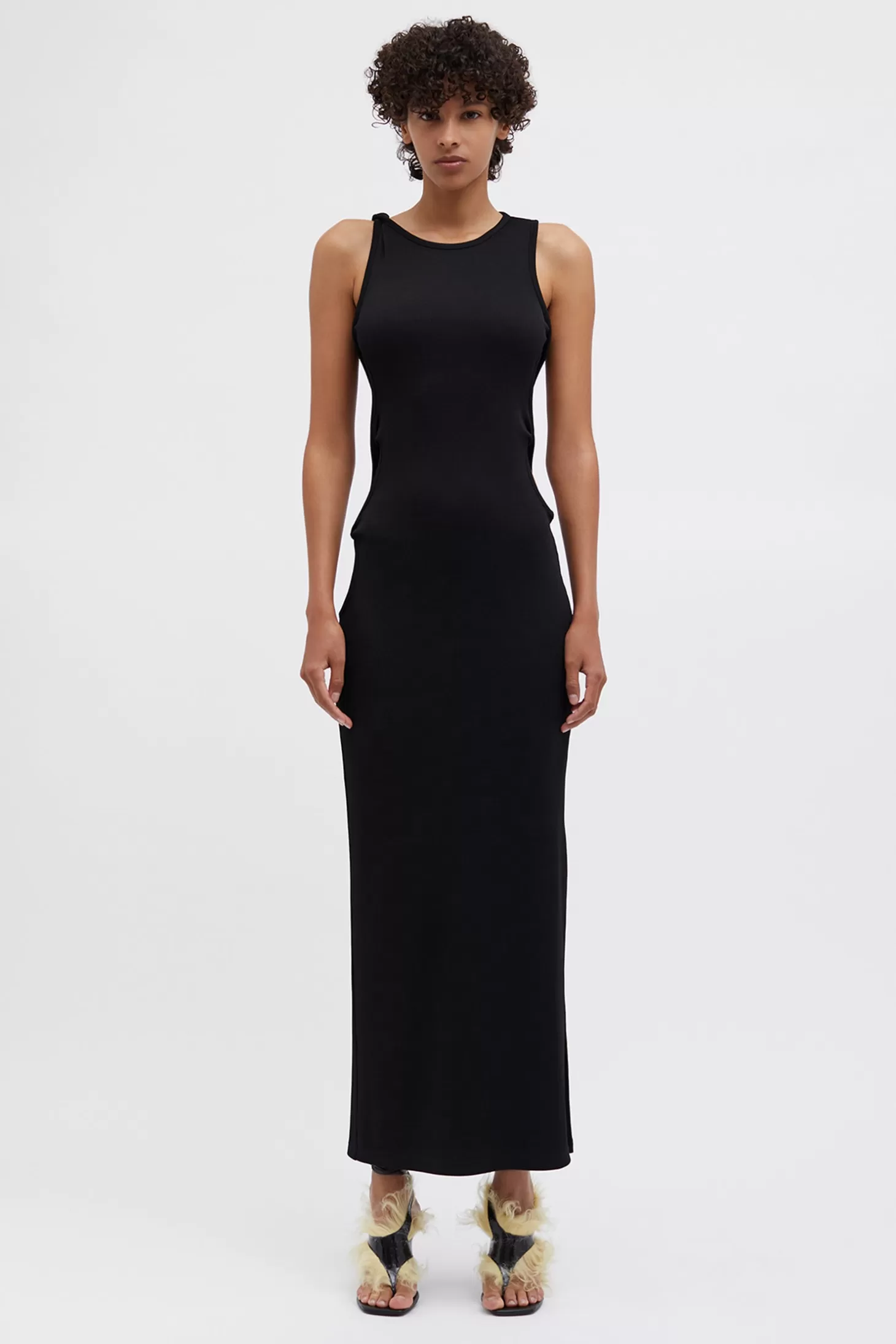 Dresses<CHRISTOPHER ESBER OBLIX TWIST HALTER DRESS