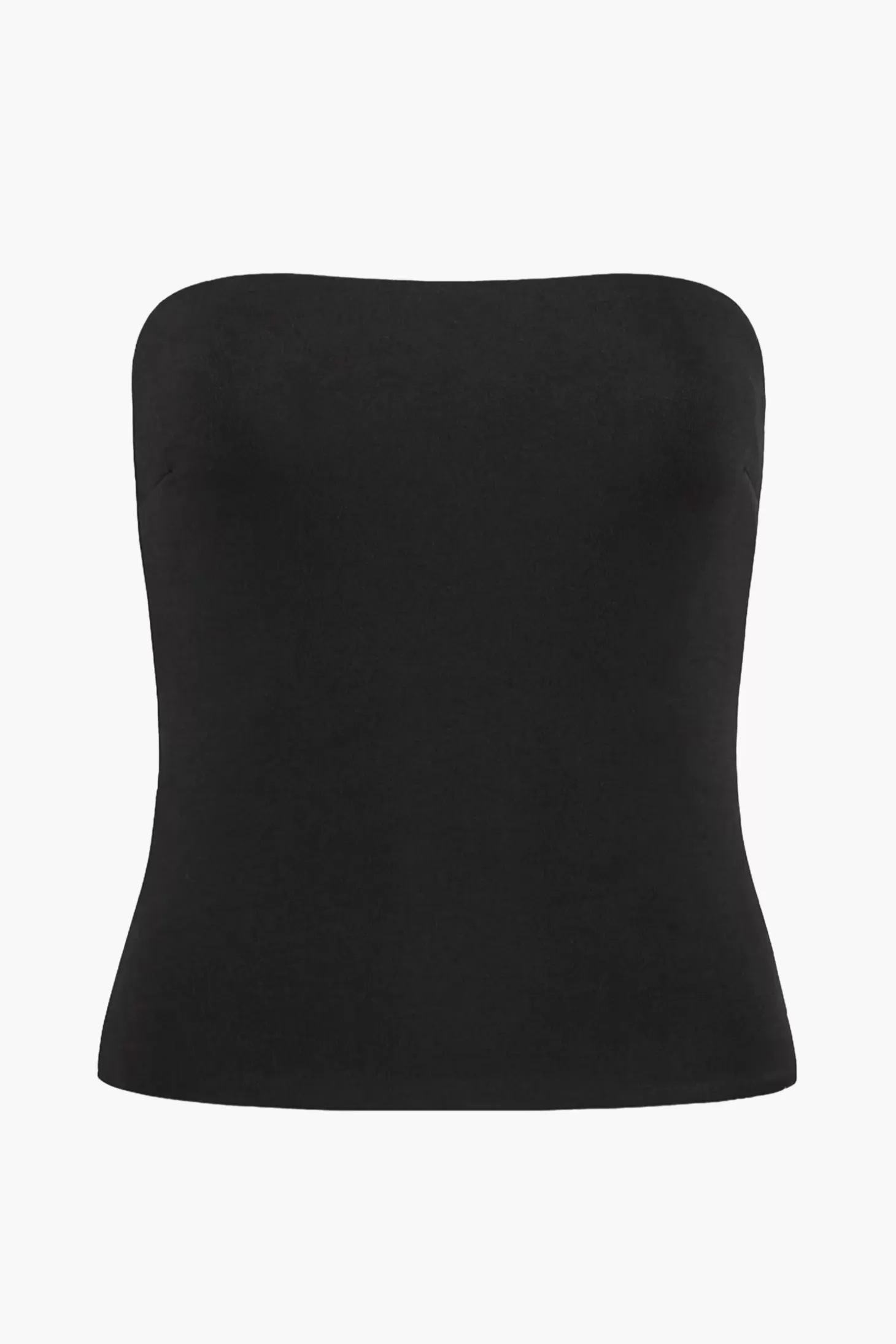 Tops<ESSE OMNIA STRAPLESS TOP Black