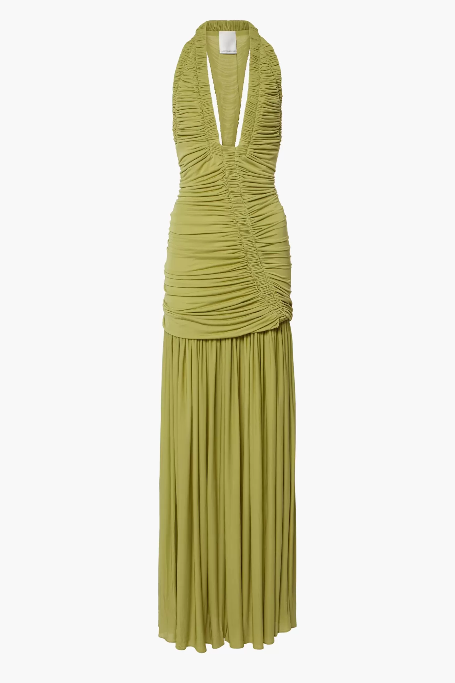 Dresses<CHRISTOPHER ESBER ORION GOWN GreenOlive