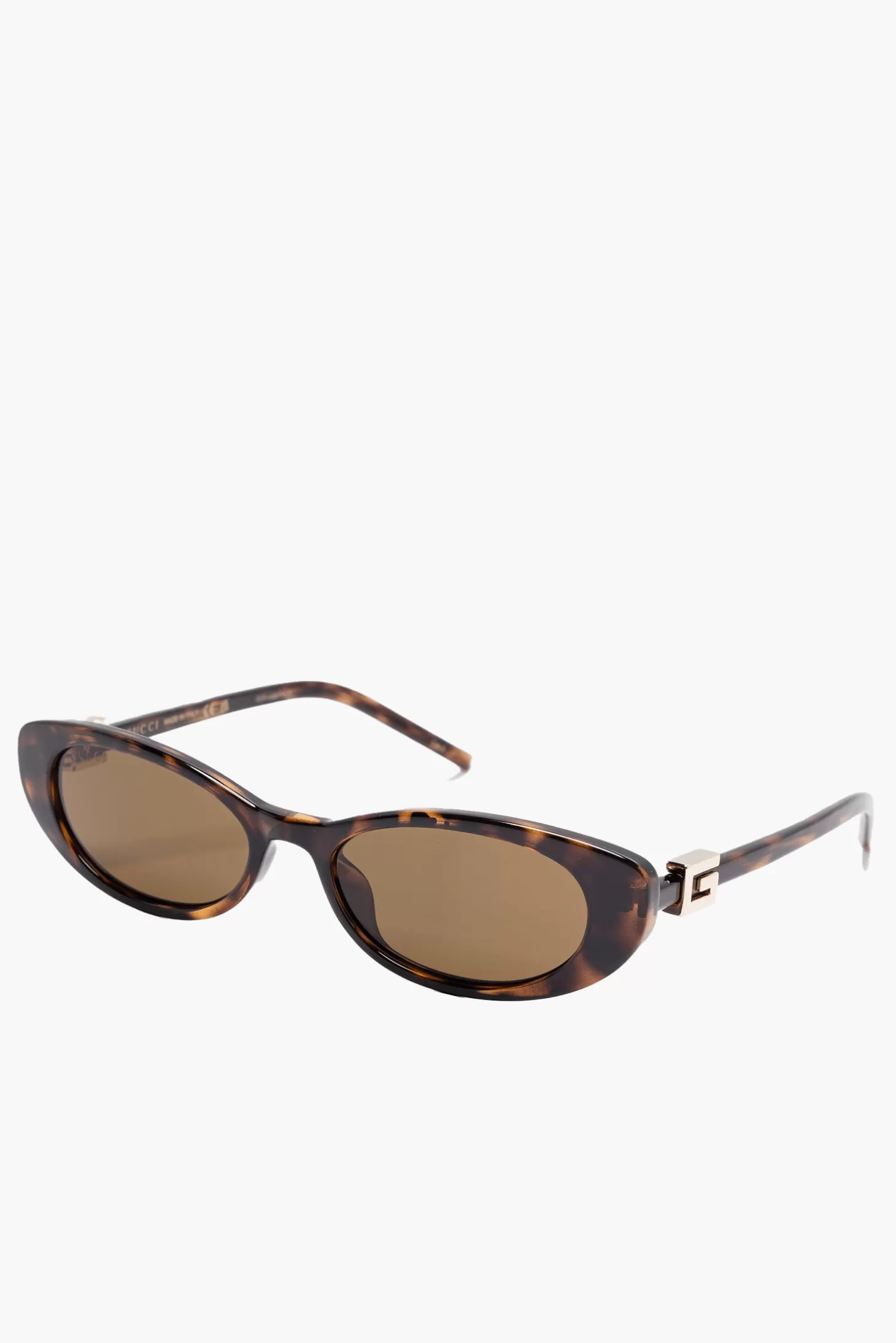 Sunglasses<GUCCI OVAL CAT EYE SUNGLASSES