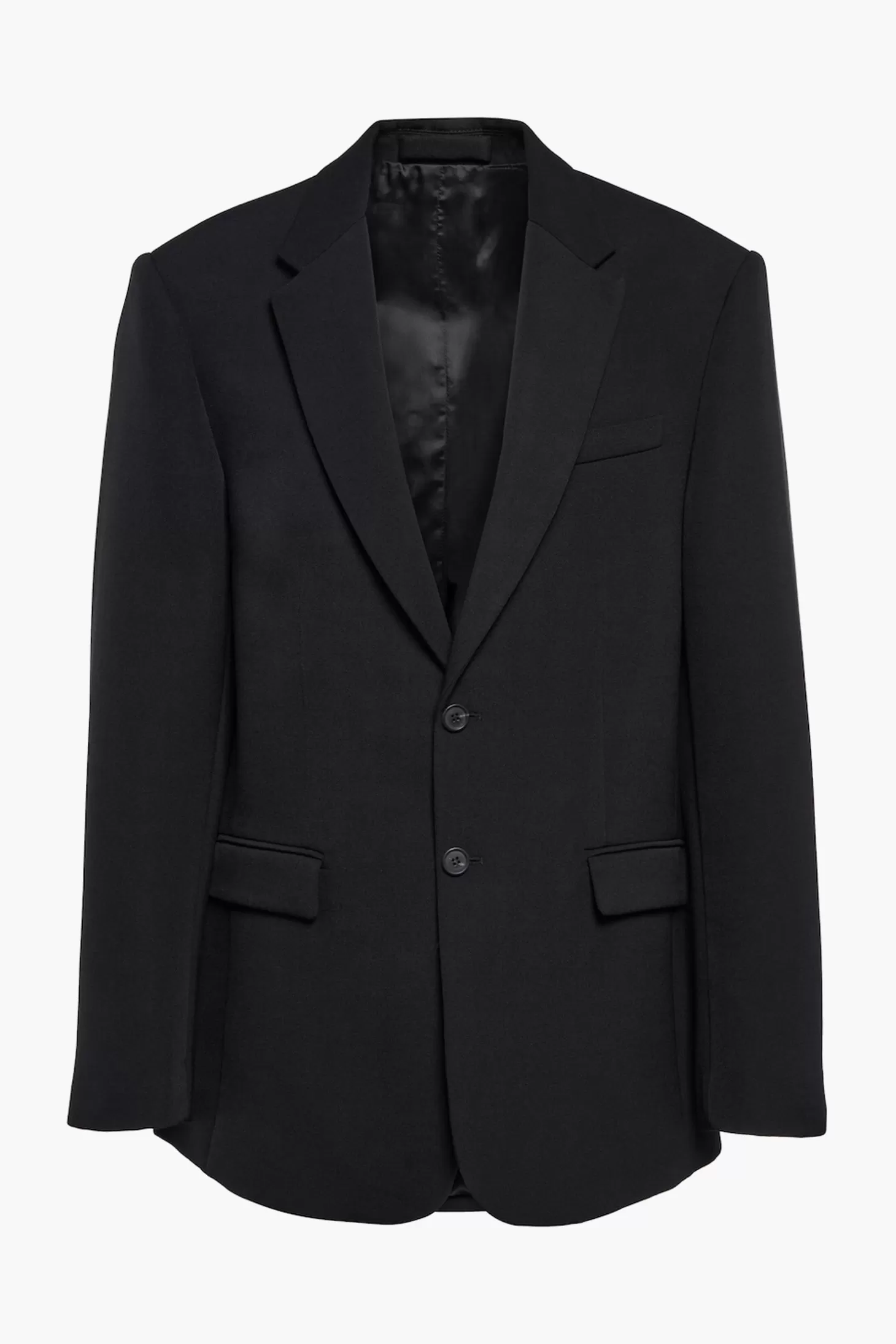 Jackets<WARDROBE.NYC OVERSIZE SINGLE BREASTED BLAZER Black