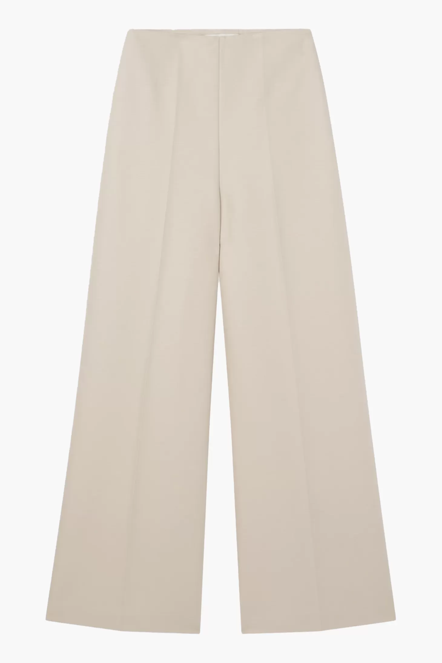 Pants<RÓHE PALAZZO LEG SHAPED TROUSERS Sand