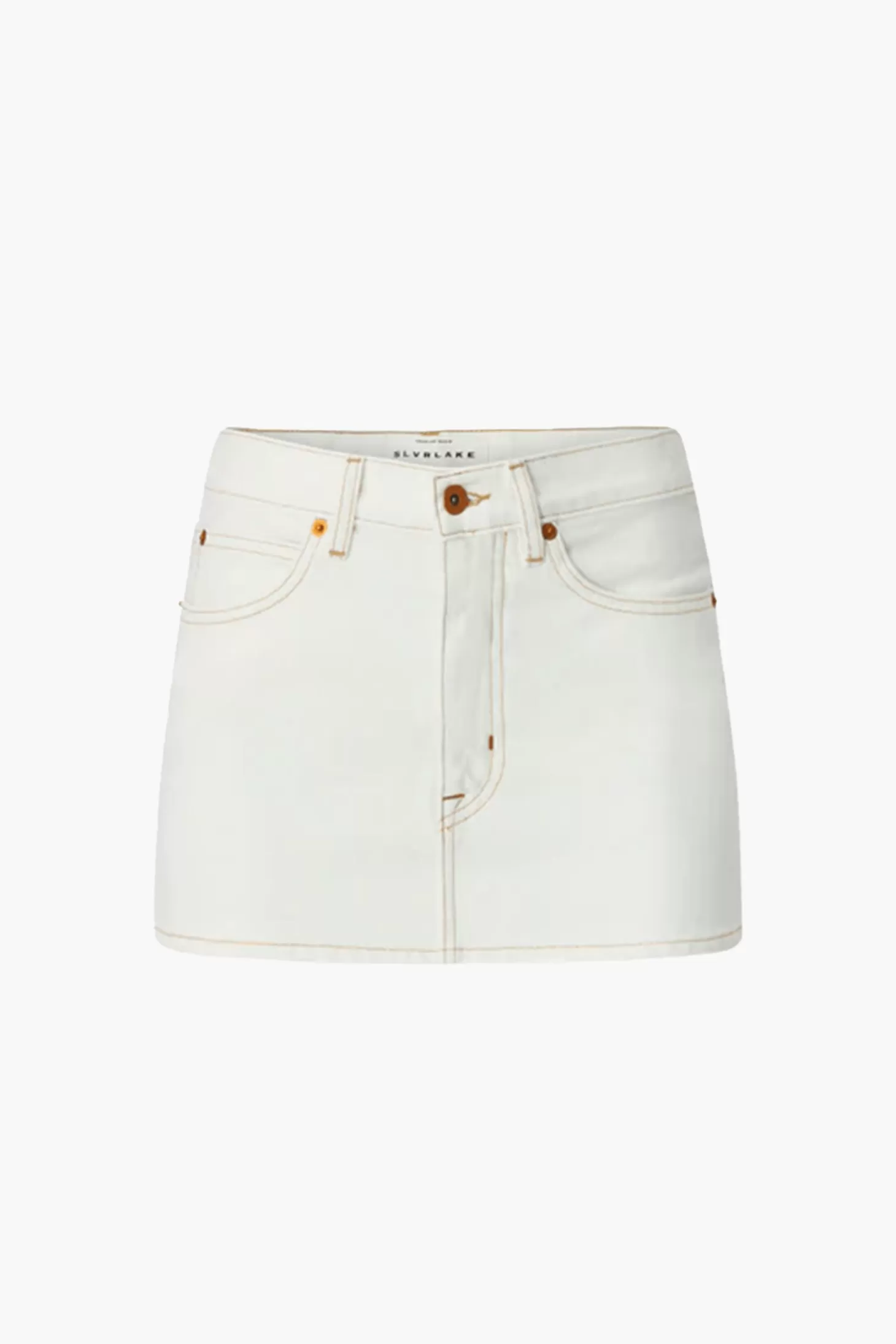 Denim | Skirts<SLVRLAKE 5PKT MINI SKIRT Natural