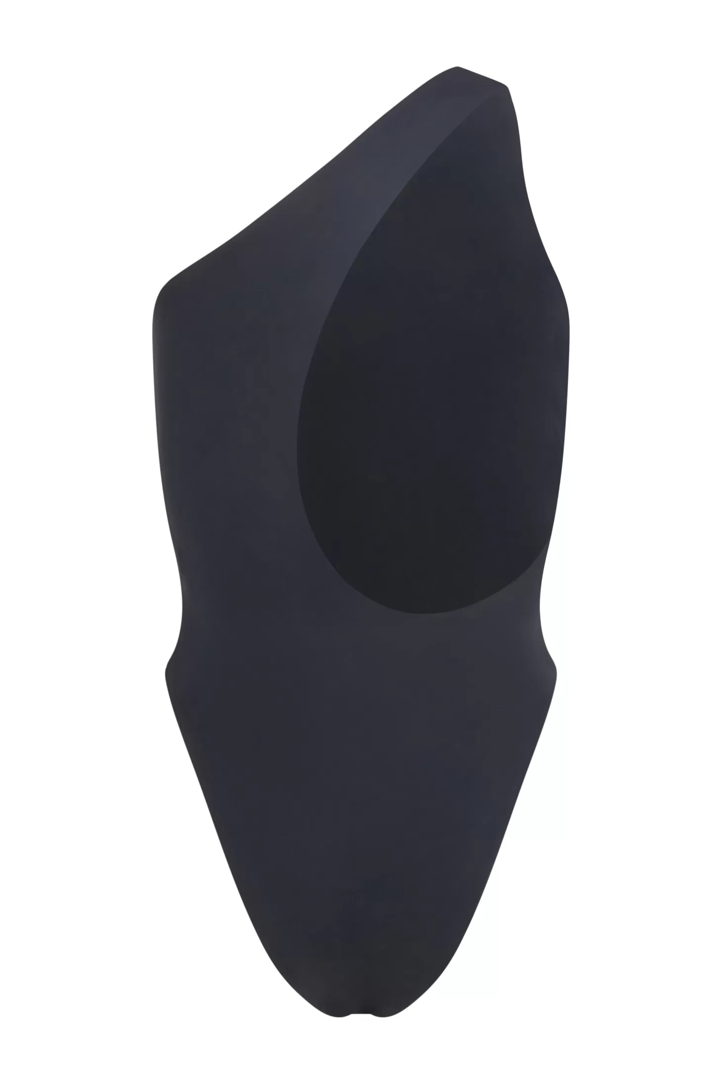 Swimwear<LOUISA BALLOU PLUNGE SWIMSUIT Black