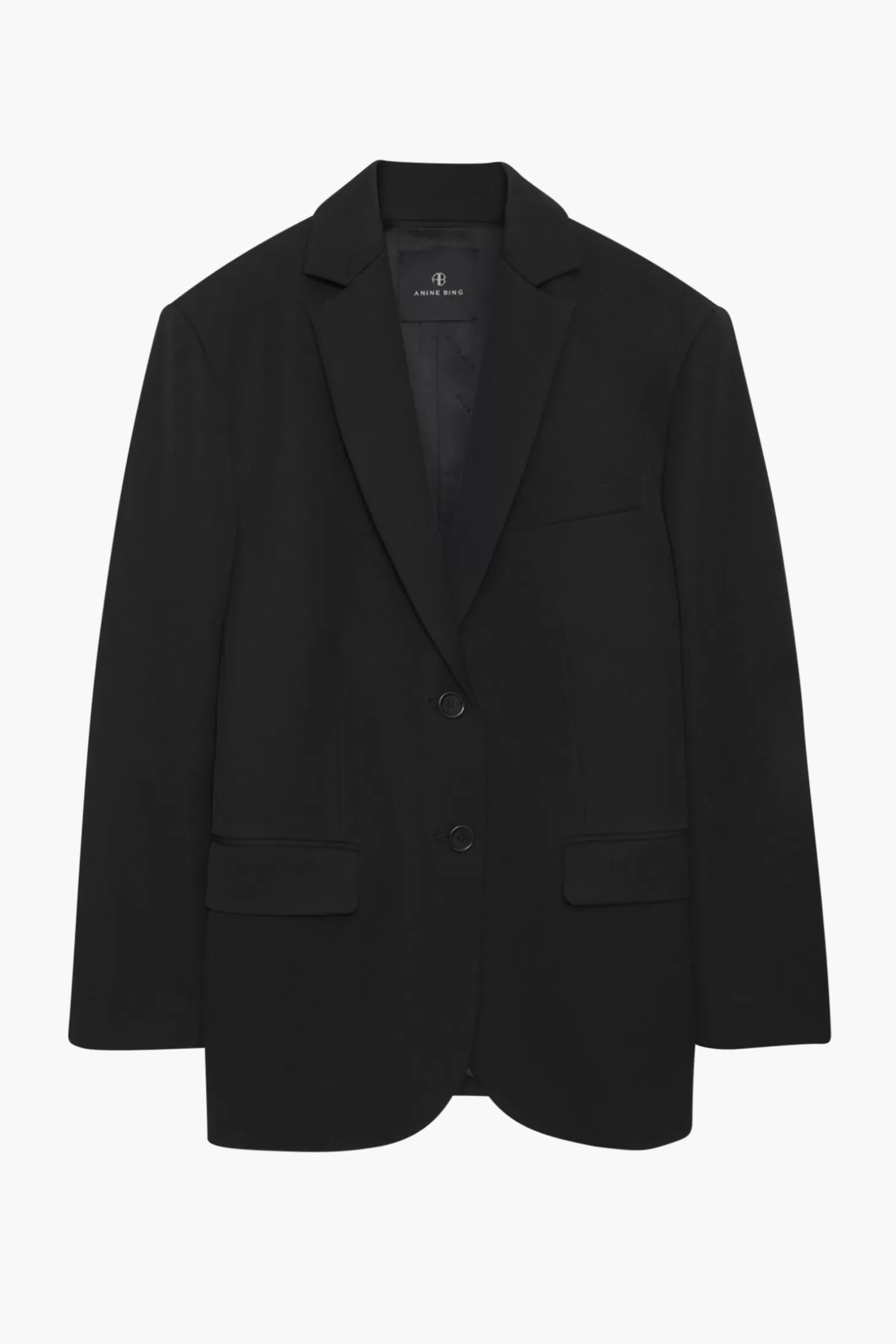 Jackets<ANINE BING QUINN BLAZER Black