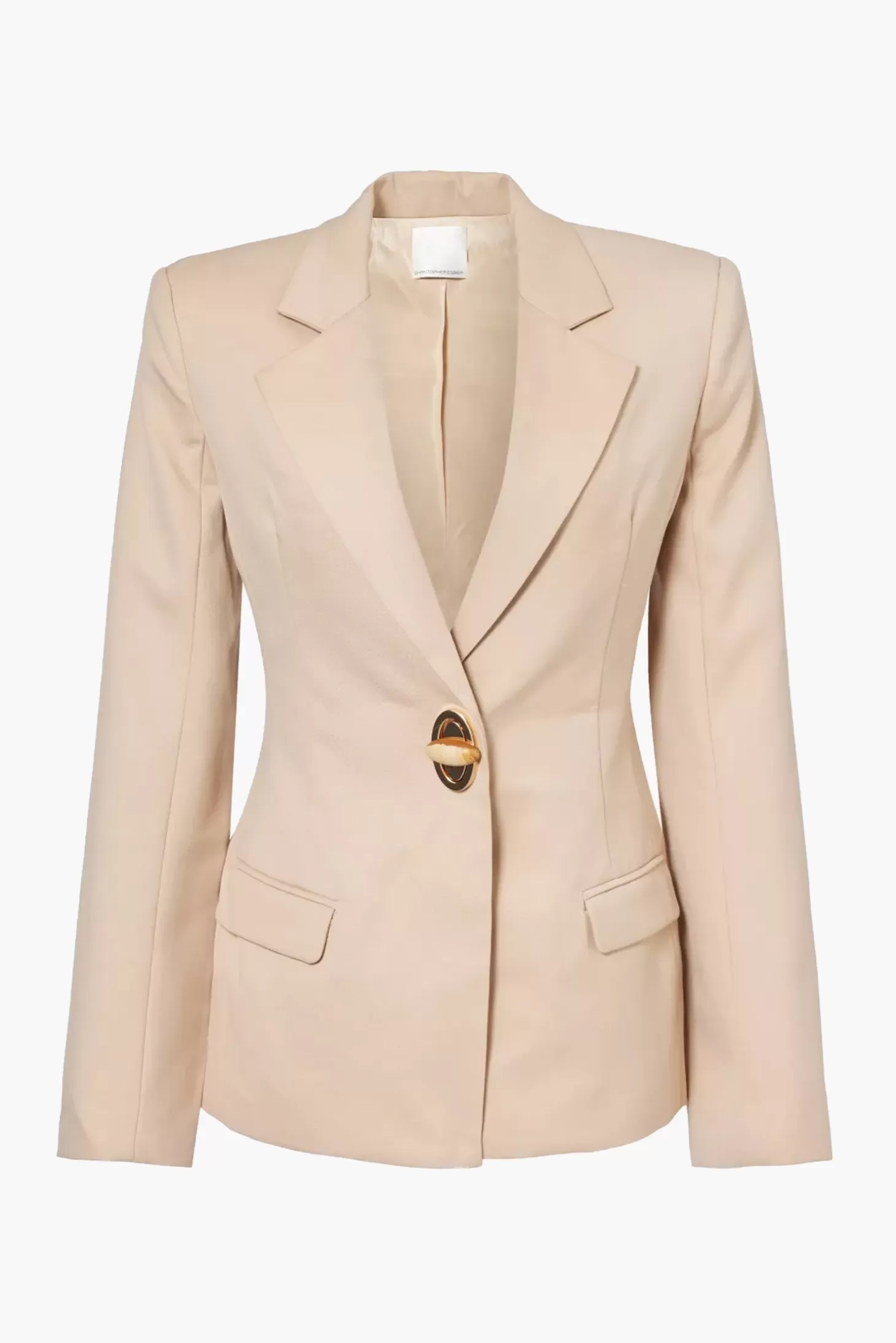 Jackets | Matching Sets<CHRISTOPHER ESBER RACQUET APEX BLAZER Sand