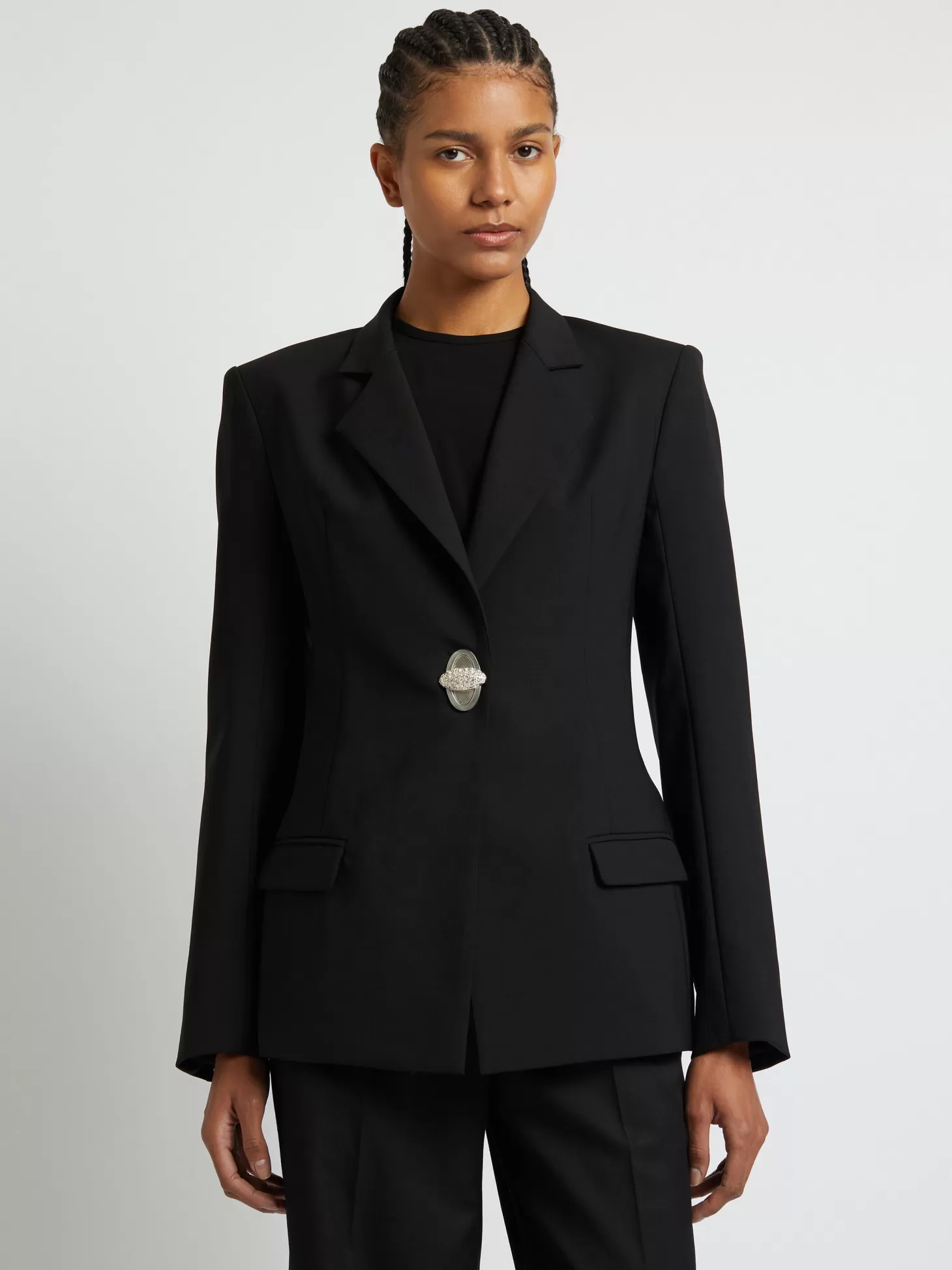 Jackets<CHRISTOPHER ESBER RACQUET APEX BLAZER Black
