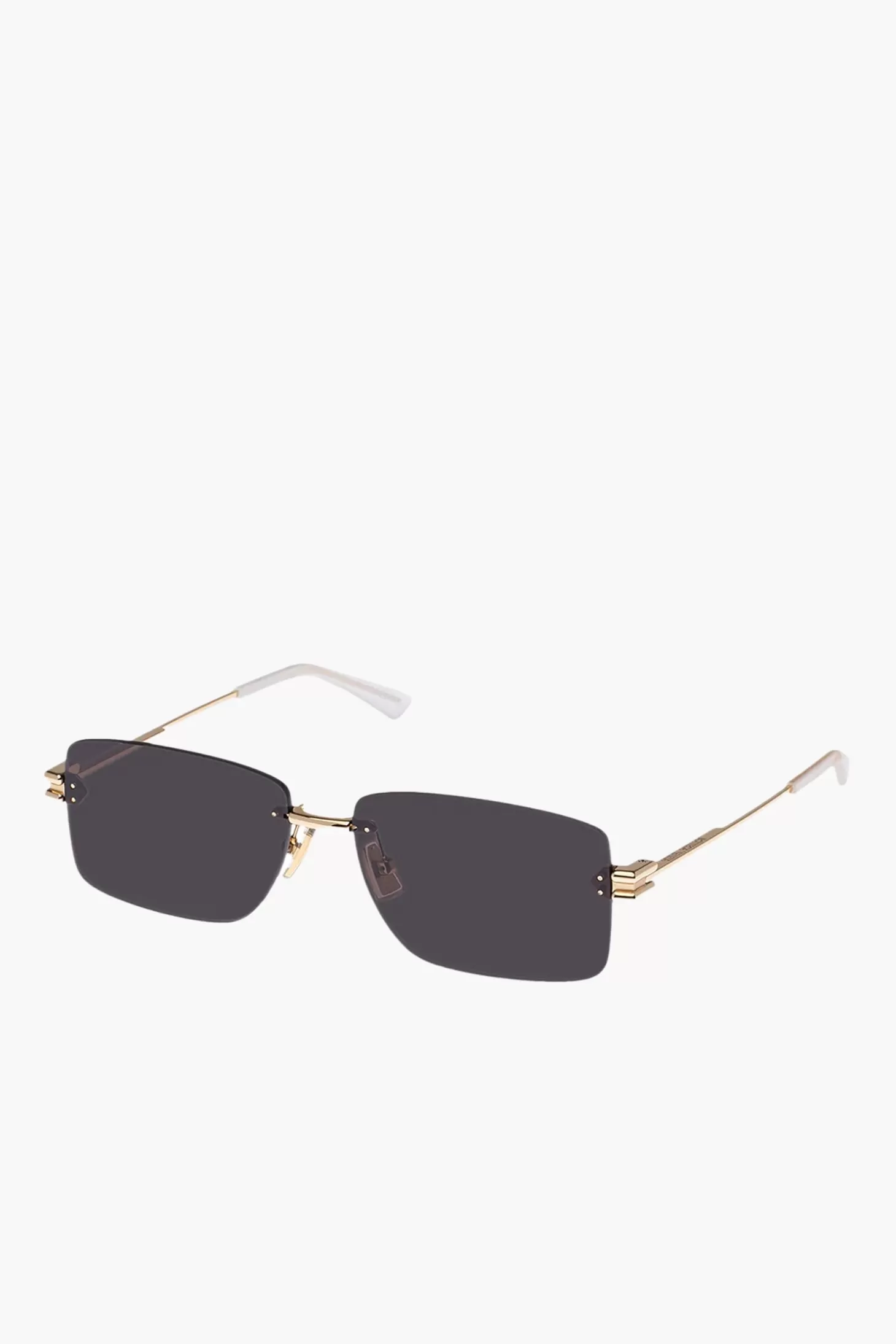 Sunglasses<BOTTEGA VENETA RECTANGLE METAL SUNGLASSES